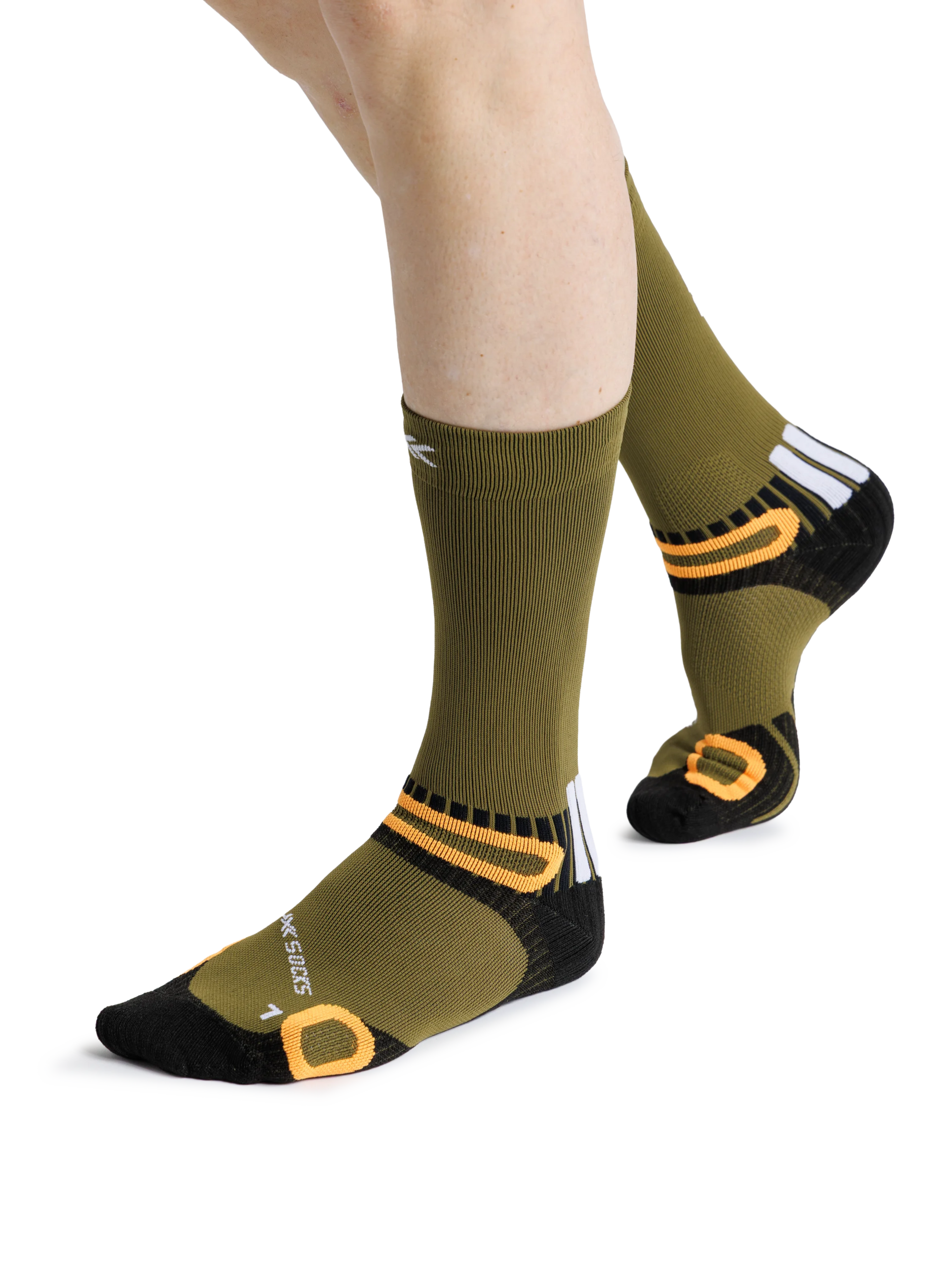 X-SOCKS HIKE DISCOVER CREW - Olive - Crew - 14 of 28