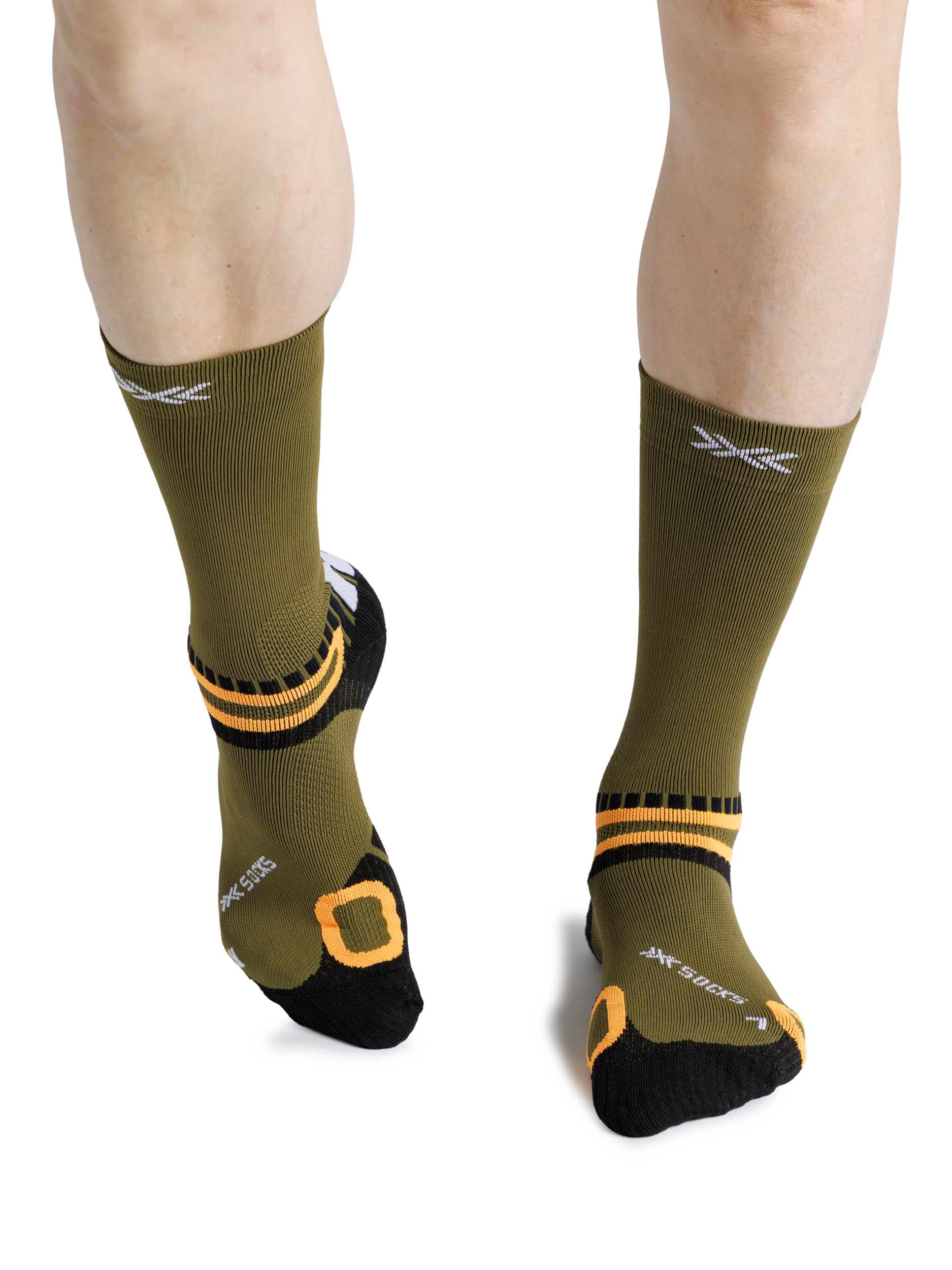 X-SOCKS HIKE DISCOVER CREW - Olive - Crew - 15 of 28