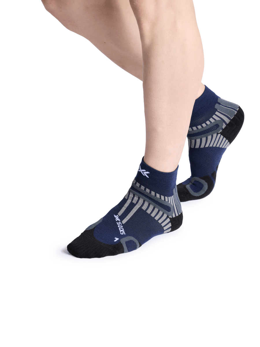 X-SOCKS HIKE PERFORM MERINO ANKLE - Heather Marine - Ankle - 6 of 12
