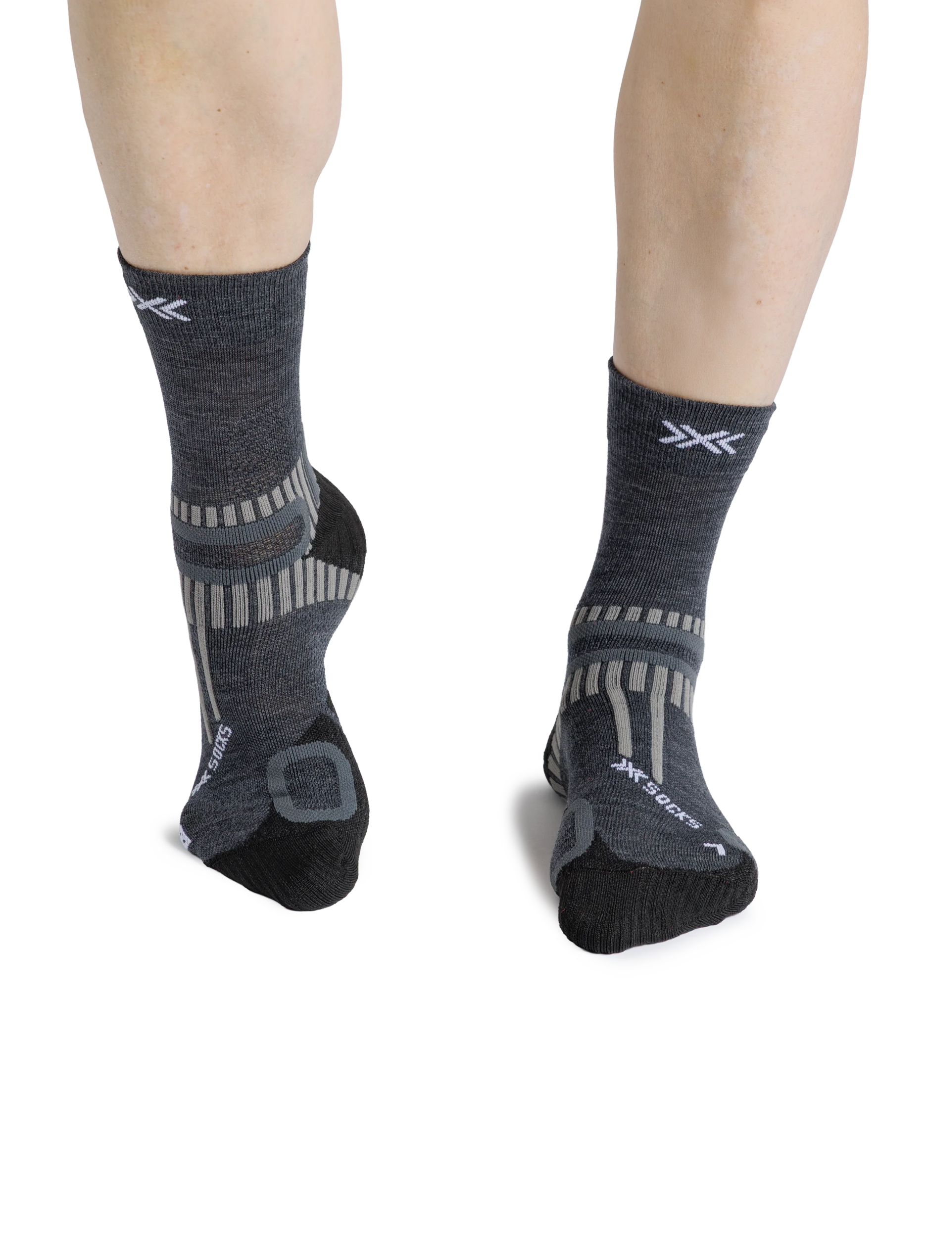 X-SOCKS HIKE PERFORM MERINO ANKLE - Heather Grey - Ankle - 2 of 12