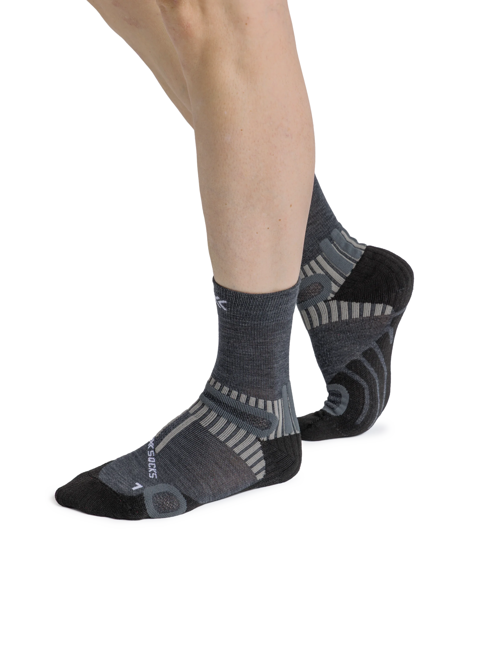 X-SOCKS HIKE PERFORM MERINO ANKLE - Heather Grey - Ankle - 3 of 12
