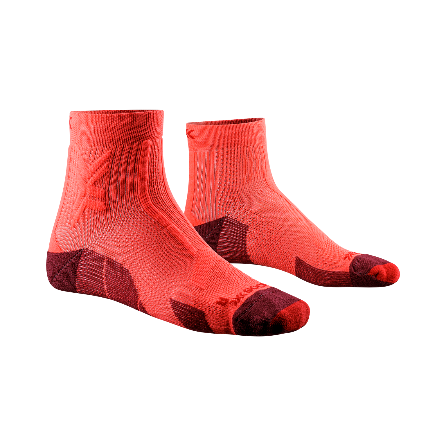 X-SOCKS TRAILRUN DISCOVER ANKLE - Fluo Red Namib Red - Ankle - 10 of 14