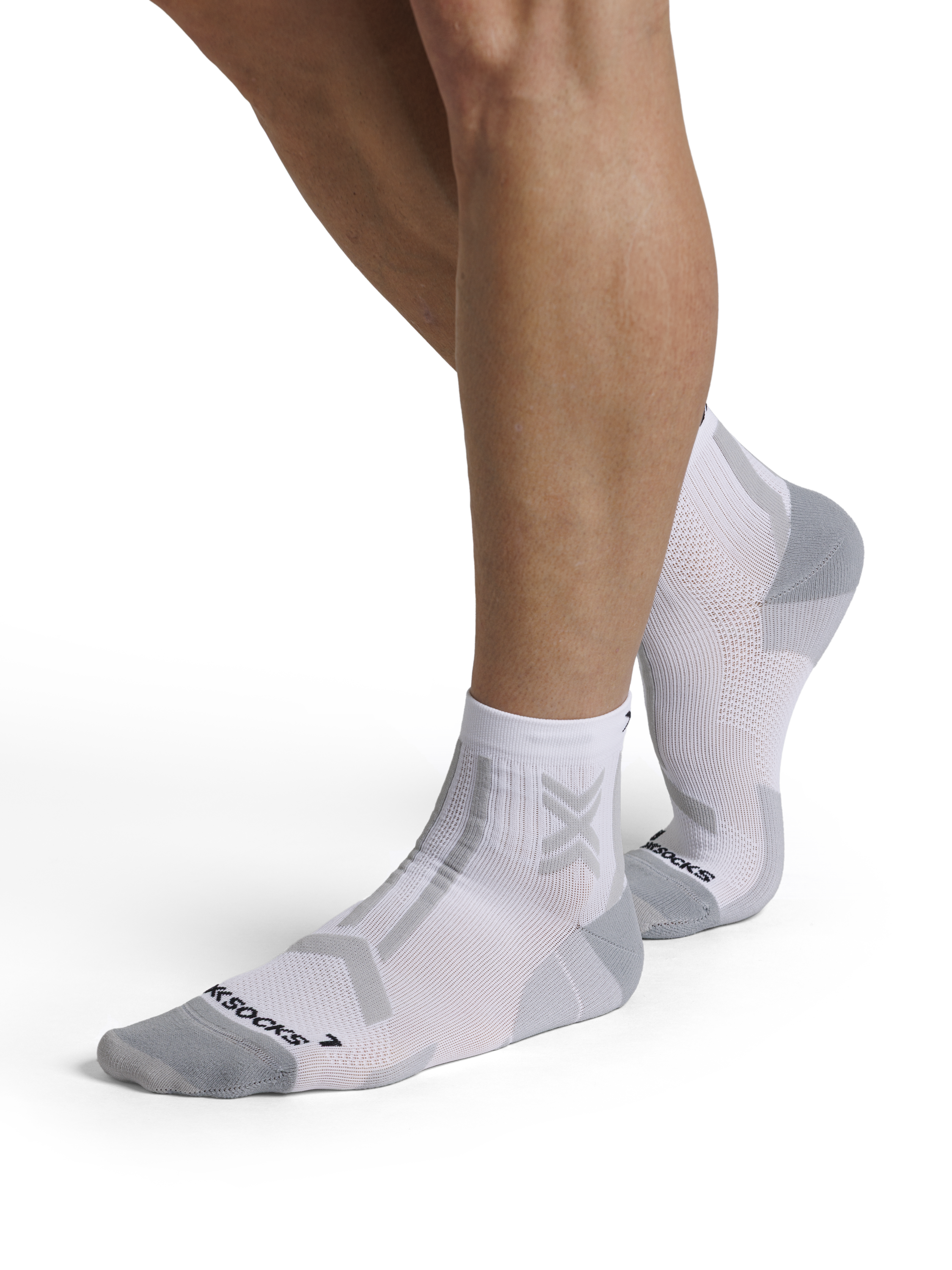 X-SOCKS TRAILRUN DISCOVER ANKLE - Arctic White Pearl Grey - Ankle - 3 of 14