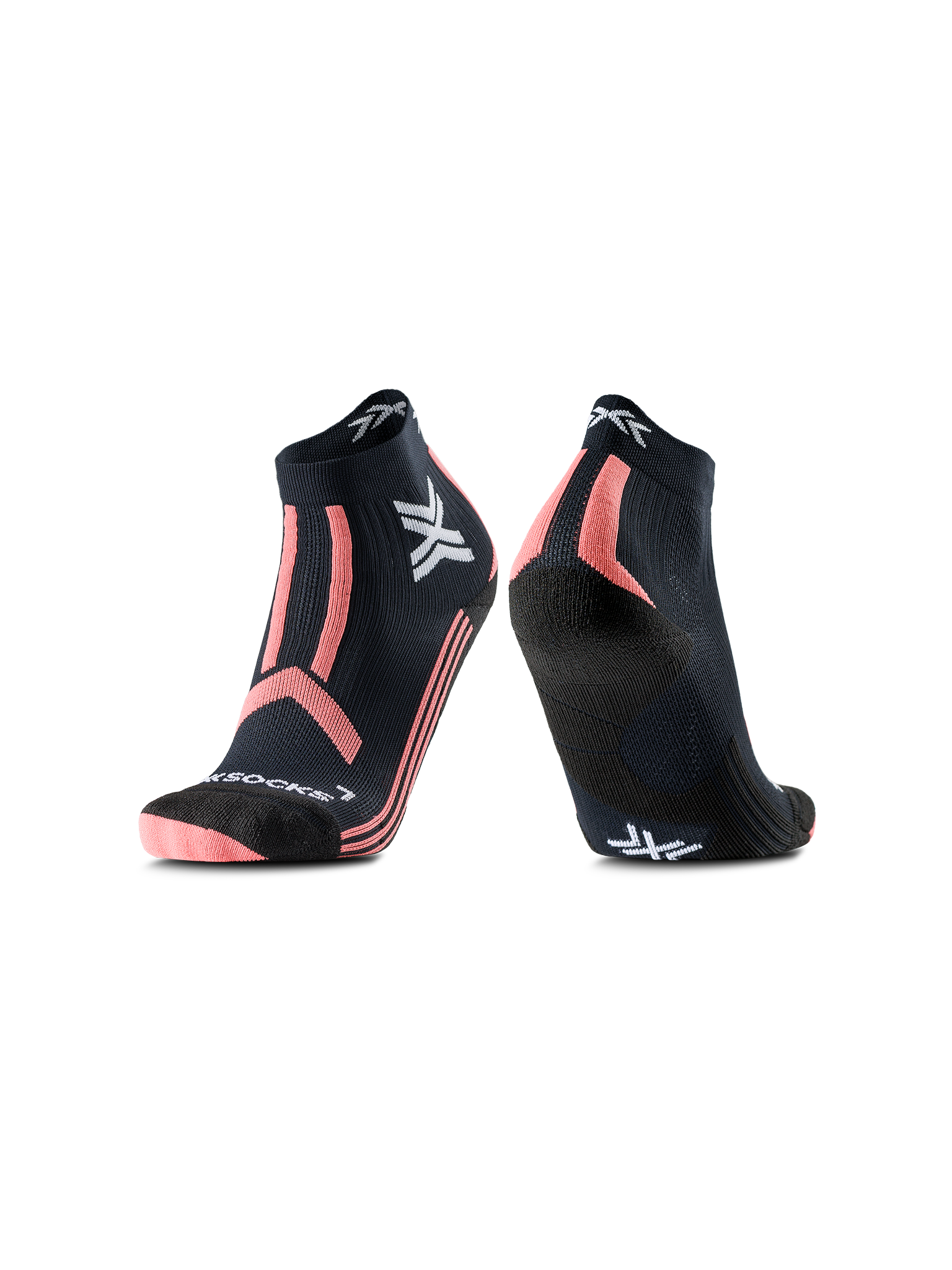 X-SOCKS TRAILRUN DISCOVER ANKLE WMN - X Black Dusty Rose - Ankle - 2 of 5
