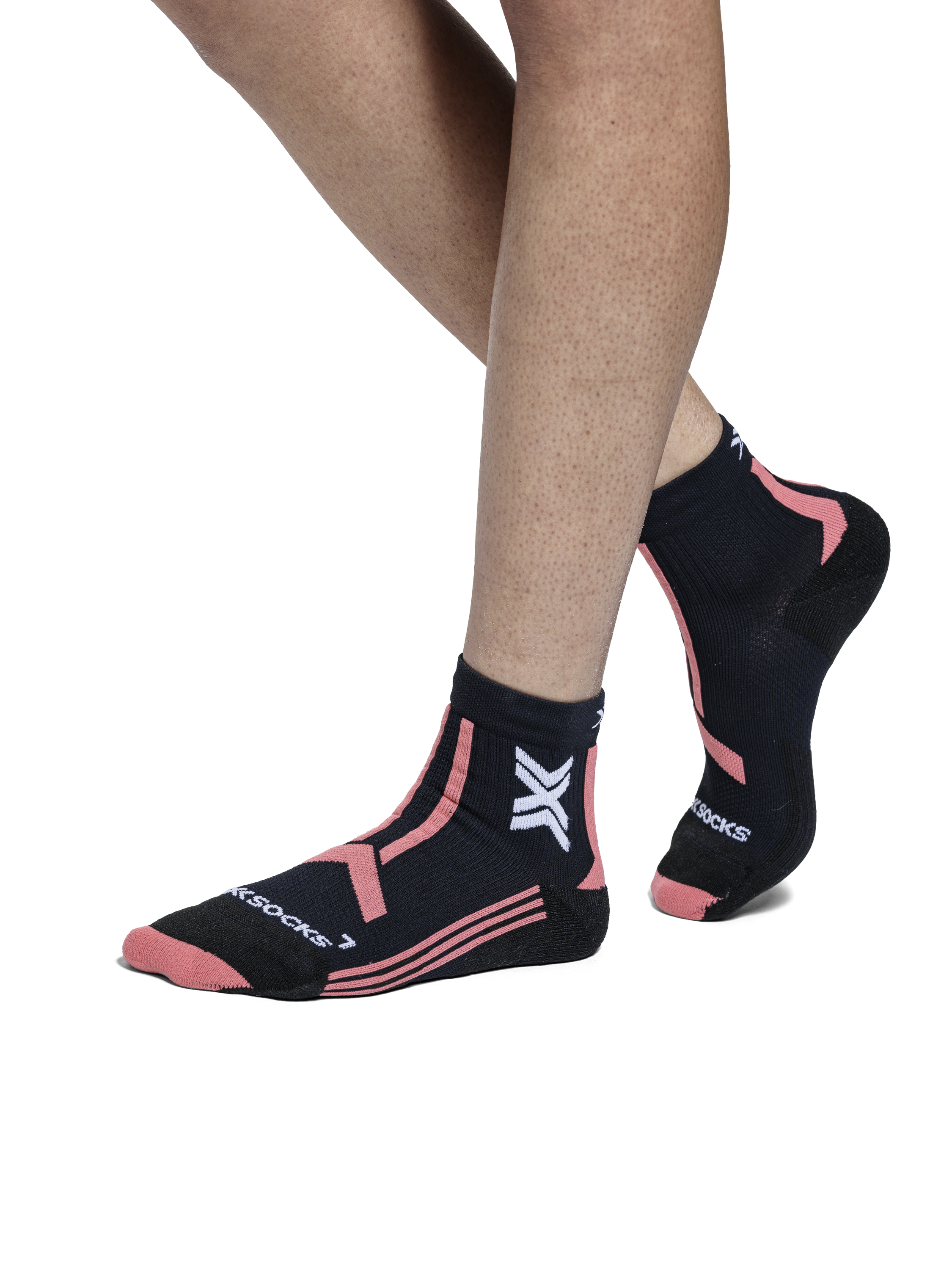 X-SOCKS TRAILRUN DISCOVER ANKLE WMN - X Black Dusty Rose - Ankle - 4 of 5