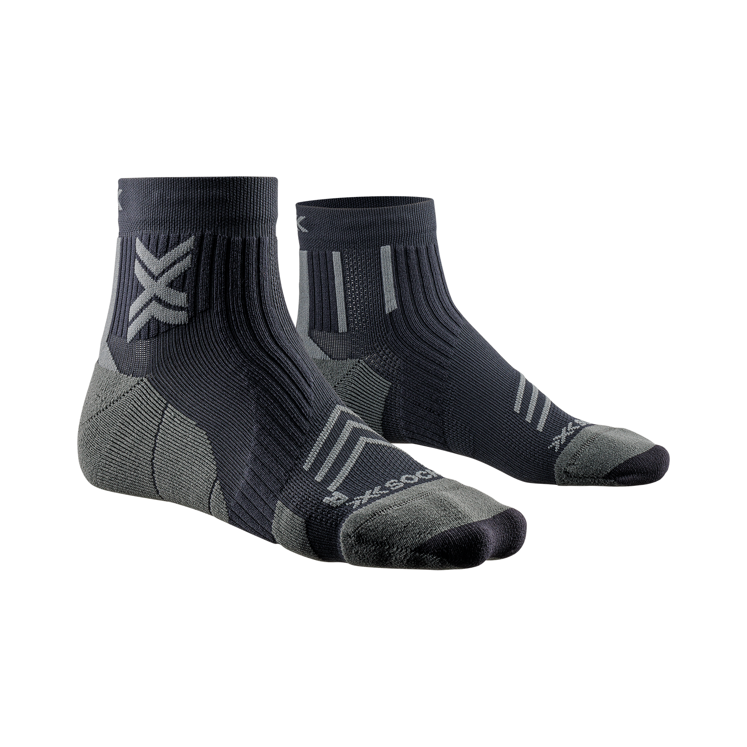 X-SOCKS RUN EXPERT ANKLE - Black Charcoal - Ankle - 1 of 9