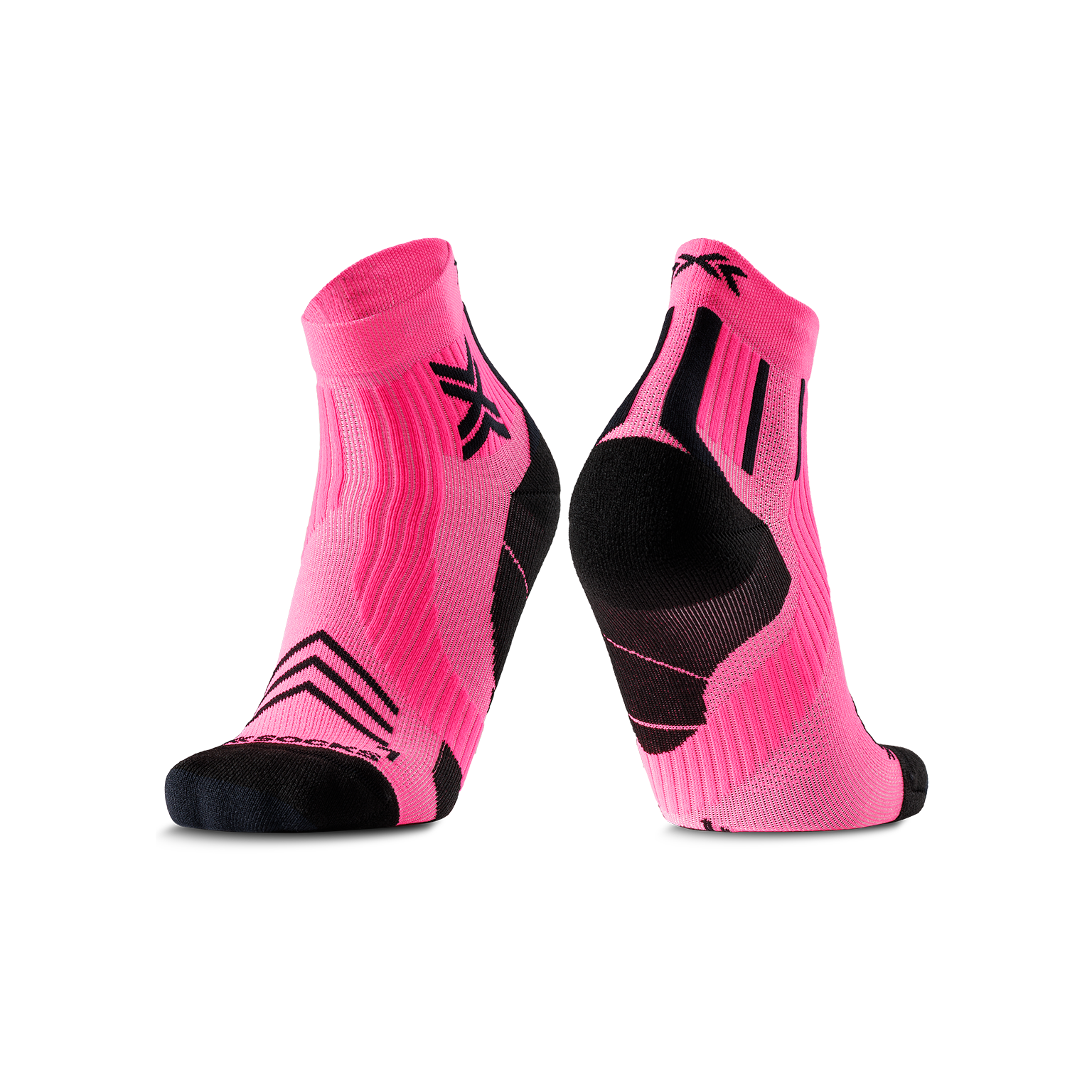 X-SOCKS RUN EXPERT ANKLE - Fluo Pink X Black - Ankle - 6 of 9