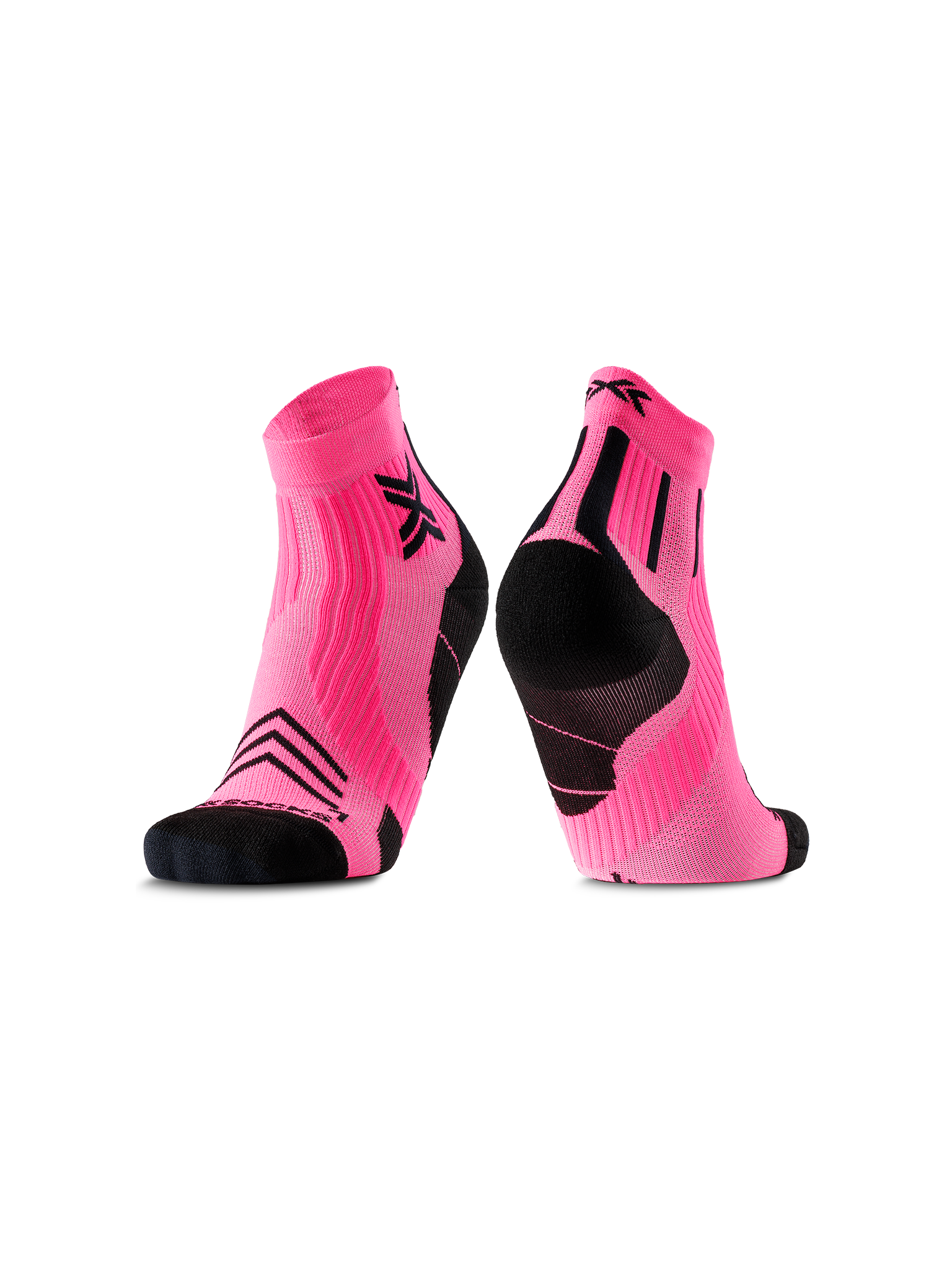 X-SOCKS RUN EXPERT ANKLE - Fluo Pink X Black - Ankle - 6 of 9