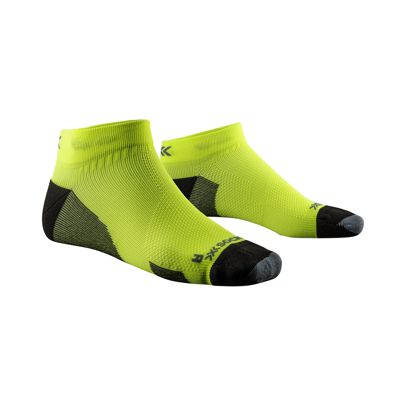 X-SOCKS RUN DISCOVER LOW CUT - Fluo Yellow Opal Black - Low Cut - 10 of 10