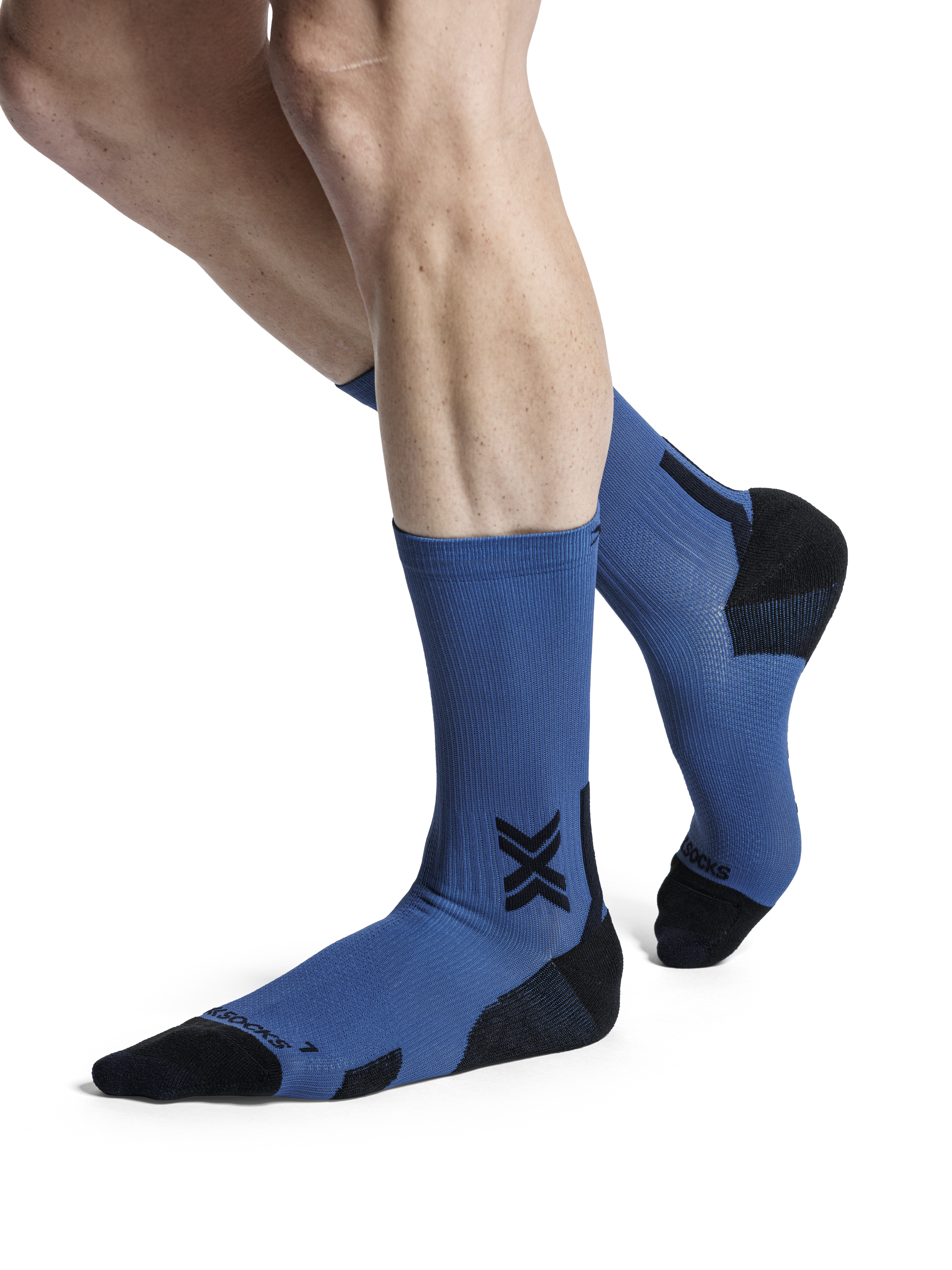 X-SOCKS RUN DISCOVER CREW - Marine X Black - Crew - 22 of 28