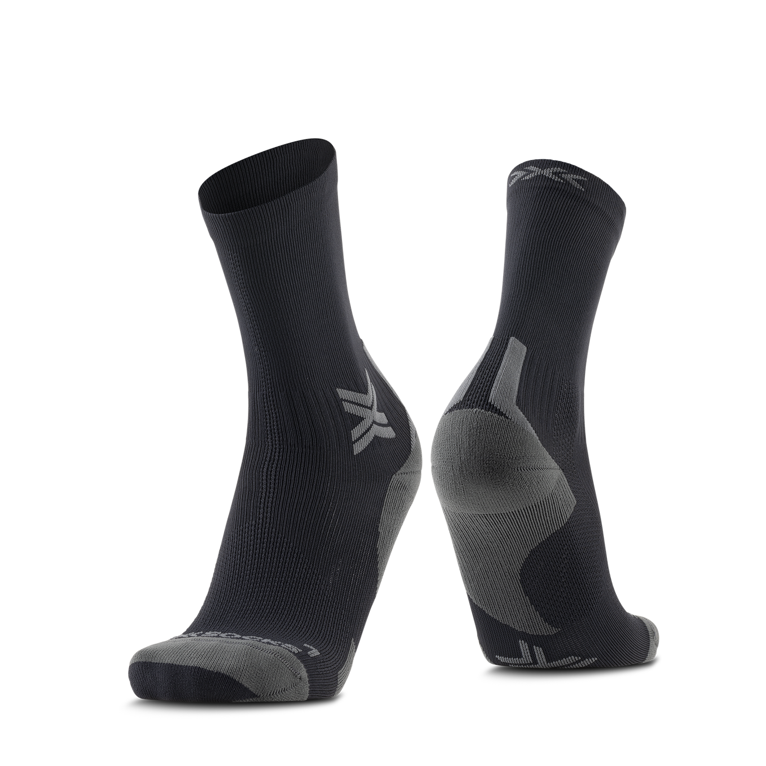 X-SOCKS RUN DISCOVER CREW - Black Charcoal - Crew - 13 of 28