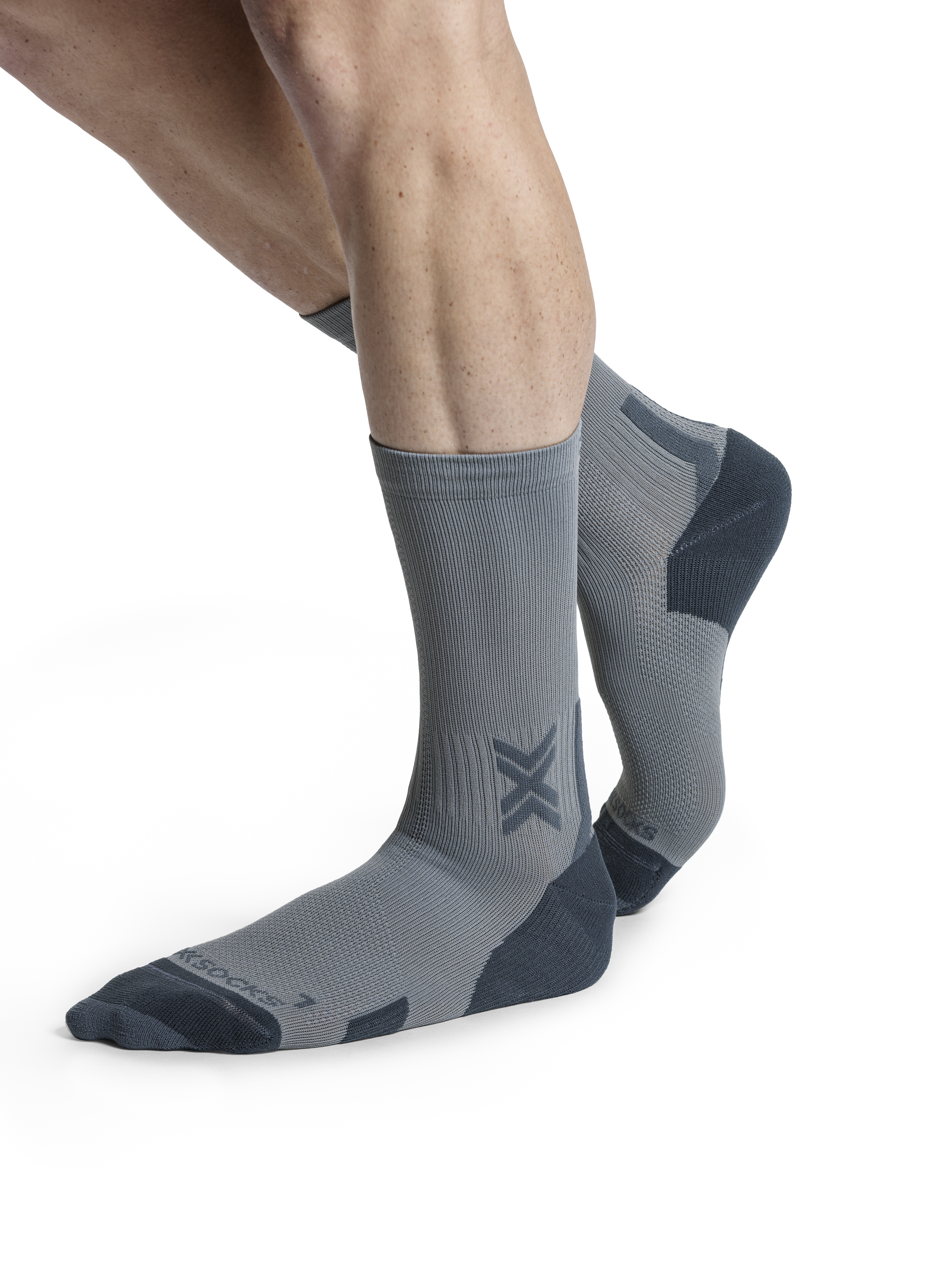 X-SOCKS RUN DISCOVER CREW - Raincloud X Black - Crew - 10 of 28