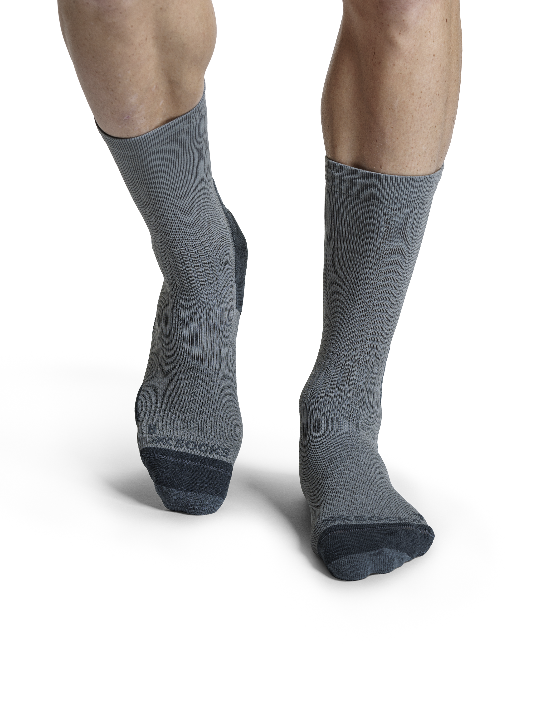 X-SOCKS RUN DISCOVER CREW - Raincloud X Black - Crew - 11 of 28