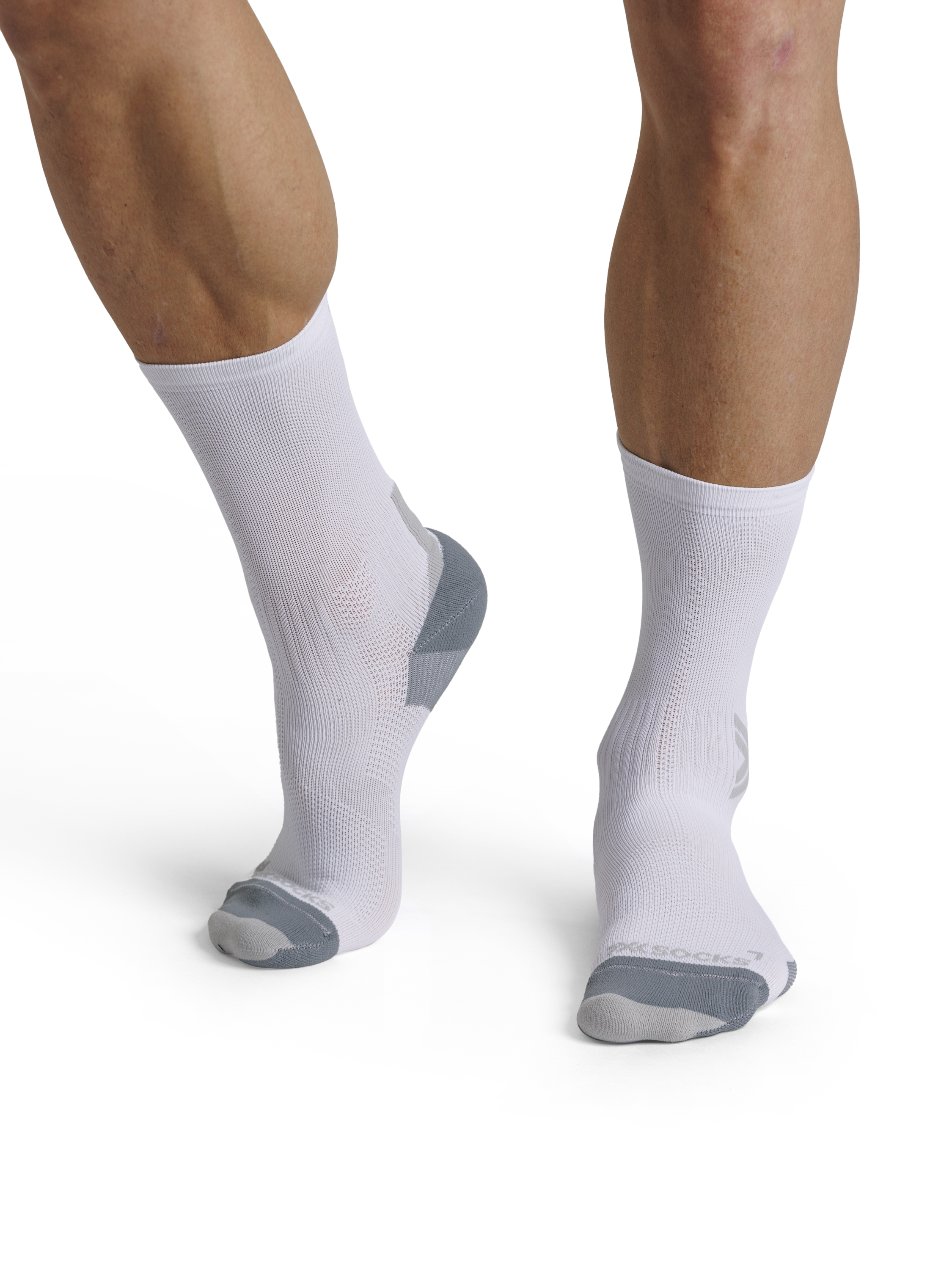 X-SOCKS RUN DISCOVER CREW - Arctic White Pearl Grey - Crew - 19 of 28