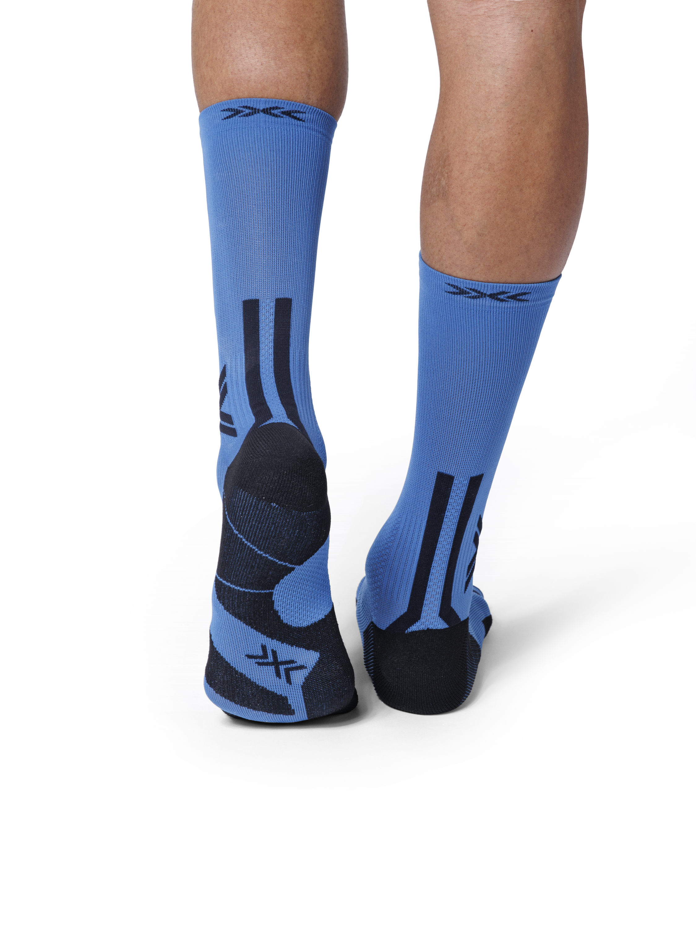 X-SOCKS TRAILRUN DISCOVER CREW - Mineral Blue X Black - Crew - 14 of 14