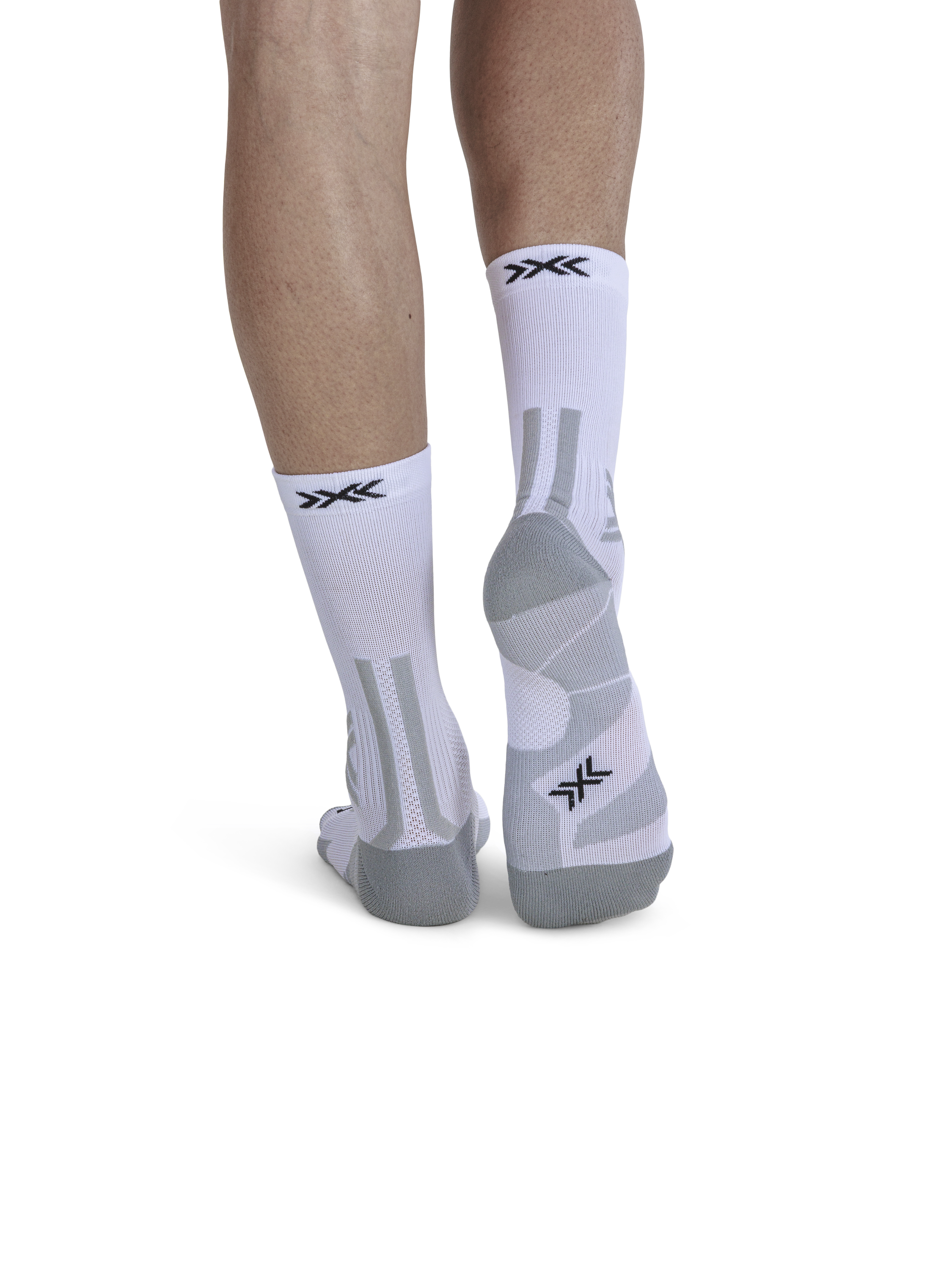 X-SOCKS TRAILRUN DISCOVER CREW - Arctic White Pearl Grey - Crew - 4 of 14