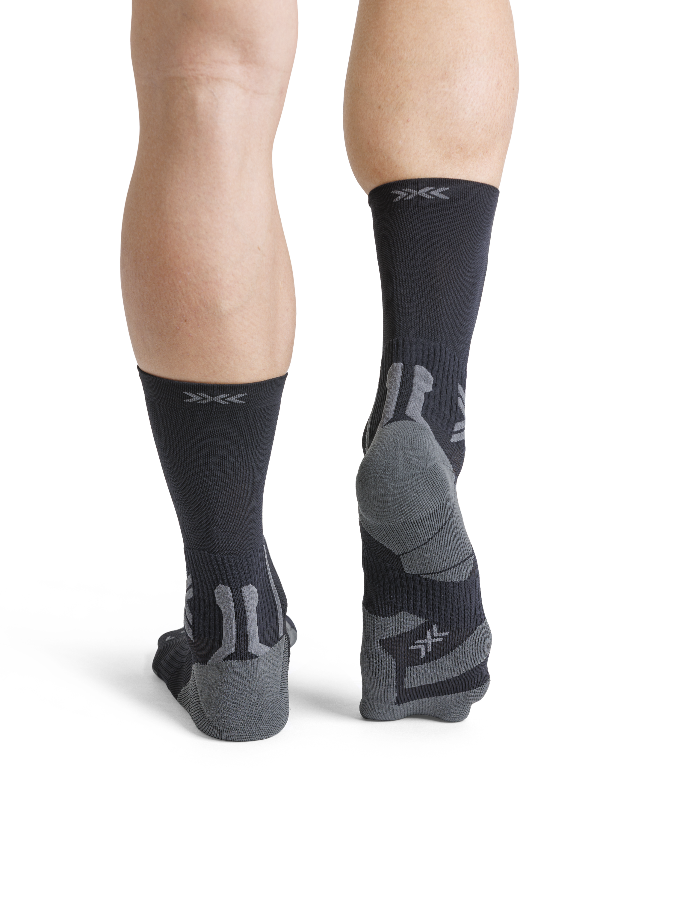 X-SOCKS RUN PERFORM CREW - Black Charcoal - Crew - 8 of 22