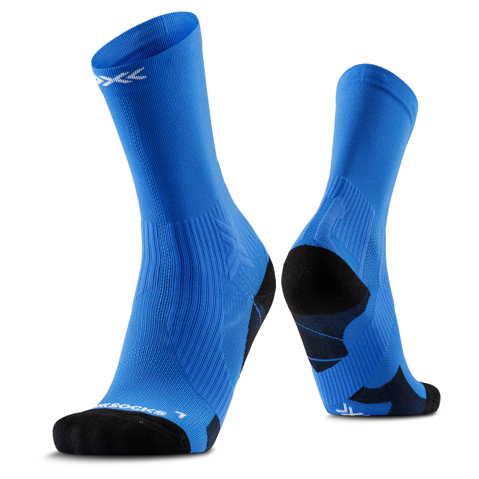 X-SOCKS RUN PERFORM CREW - Electric Blue - Crew - 1 of 28