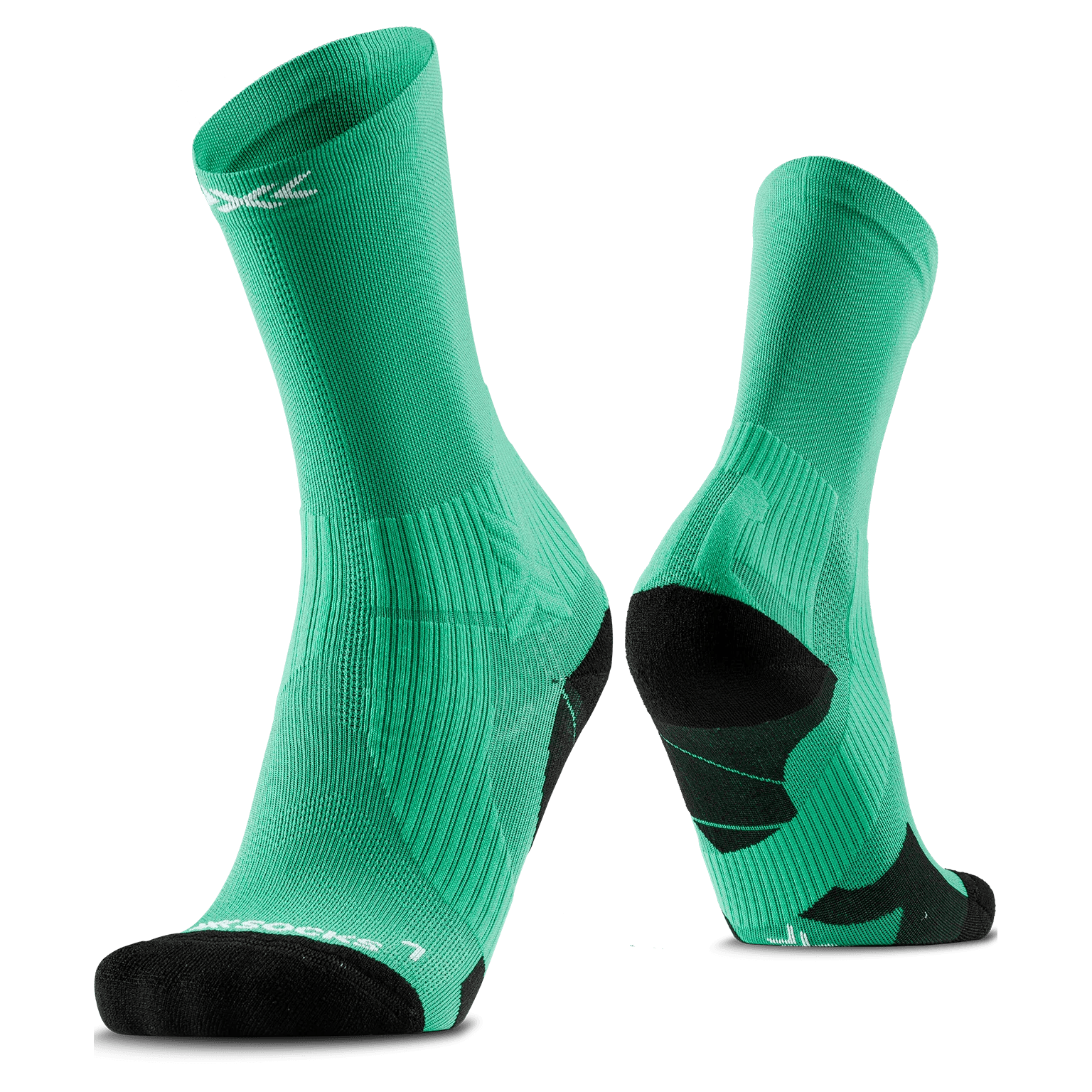 X-SOCKS RUN PERFORM CREW - Voltage Green - Crew - 5 of 28