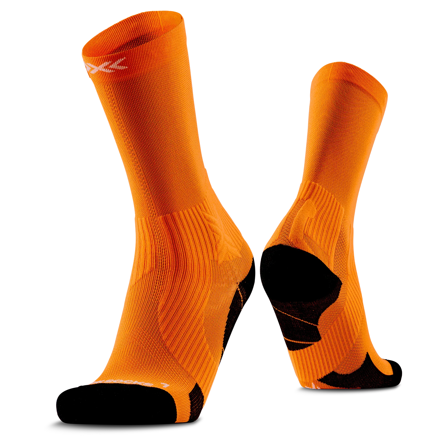 X-SOCKS RUN PERFORM CREW - Flame Orange - Crew - 9 of 28