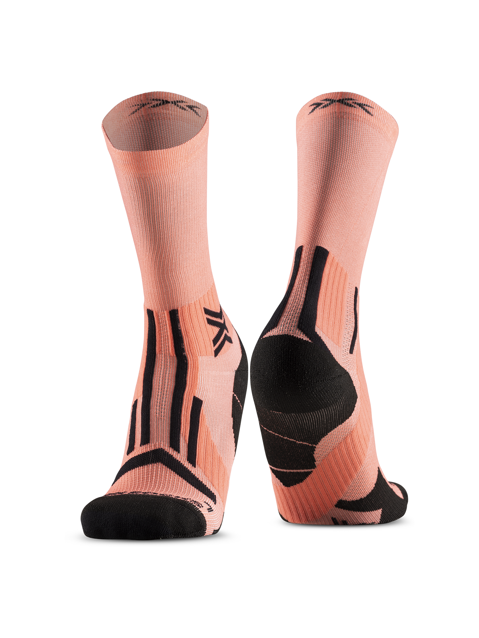 X-SOCKS TRAILRUN PERFORM CREW - Dusty Rose X Black - Crew - 12 of 15