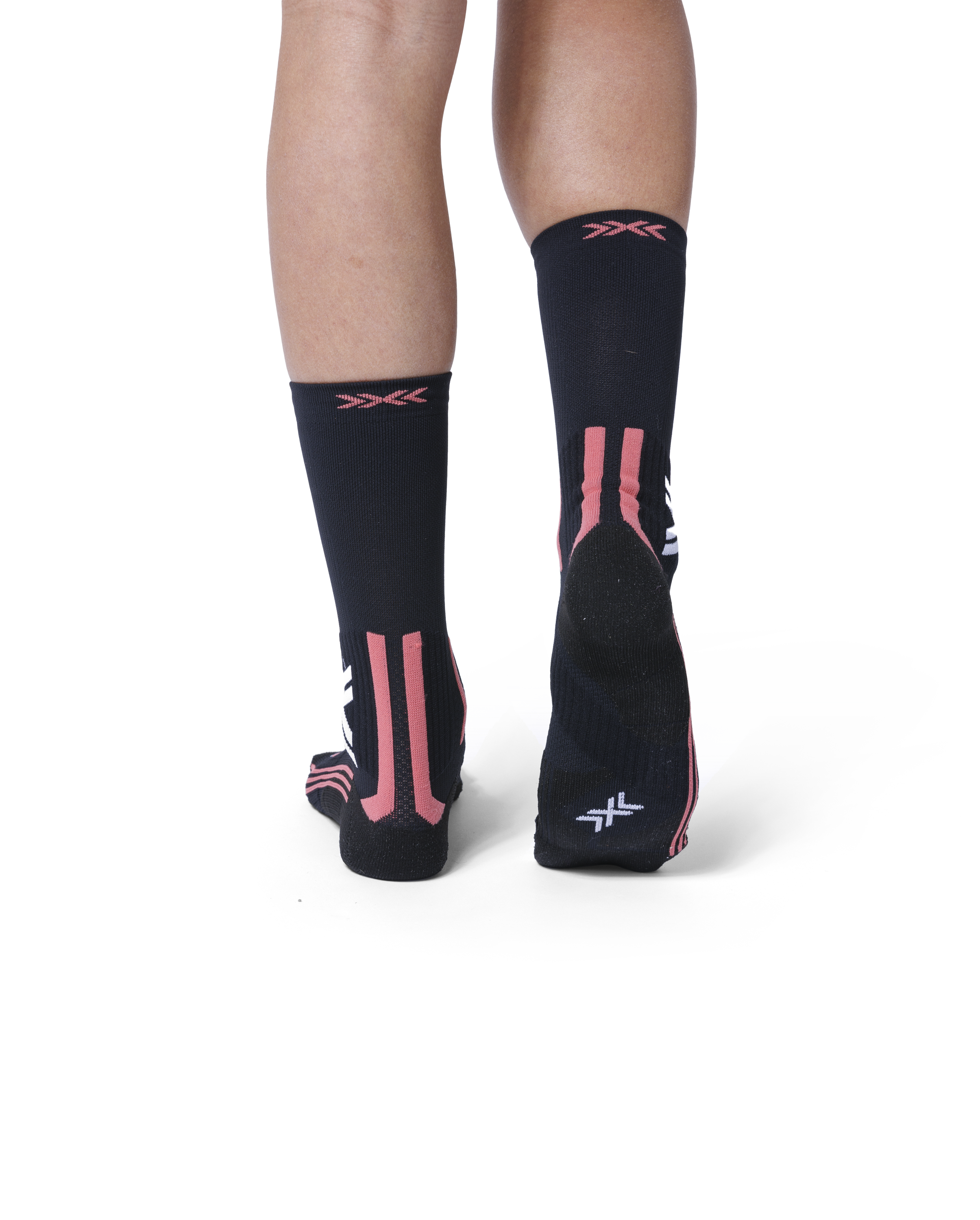 X-SOCKS TRAILRUN PERFORM CREW WMN - X Black Dusty Rose - Crew - 5 of 5