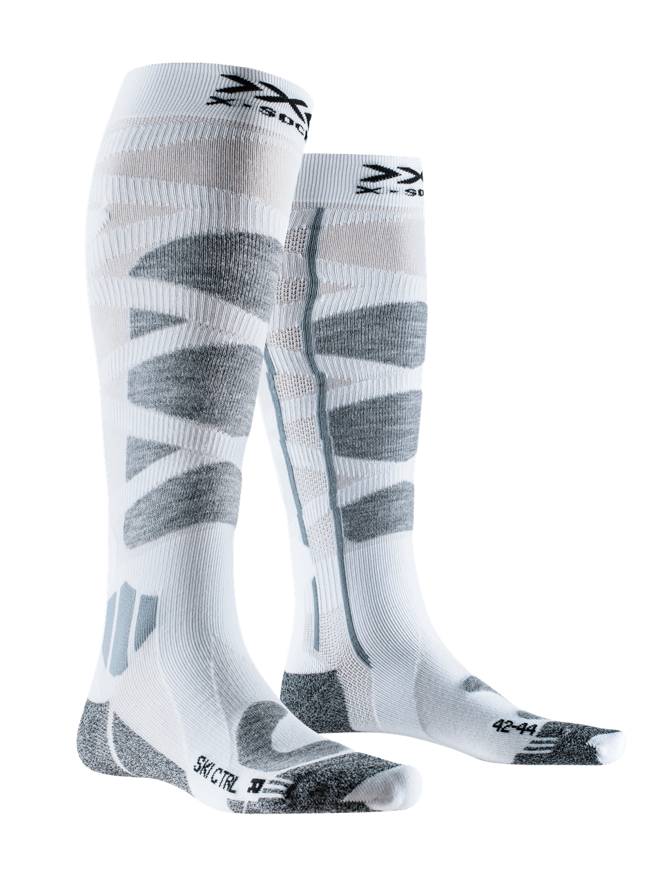 X-SOCKS SKI CONTROL 4.0 - Arctic White Pearl Grey - Over The Calf - 6 of 8