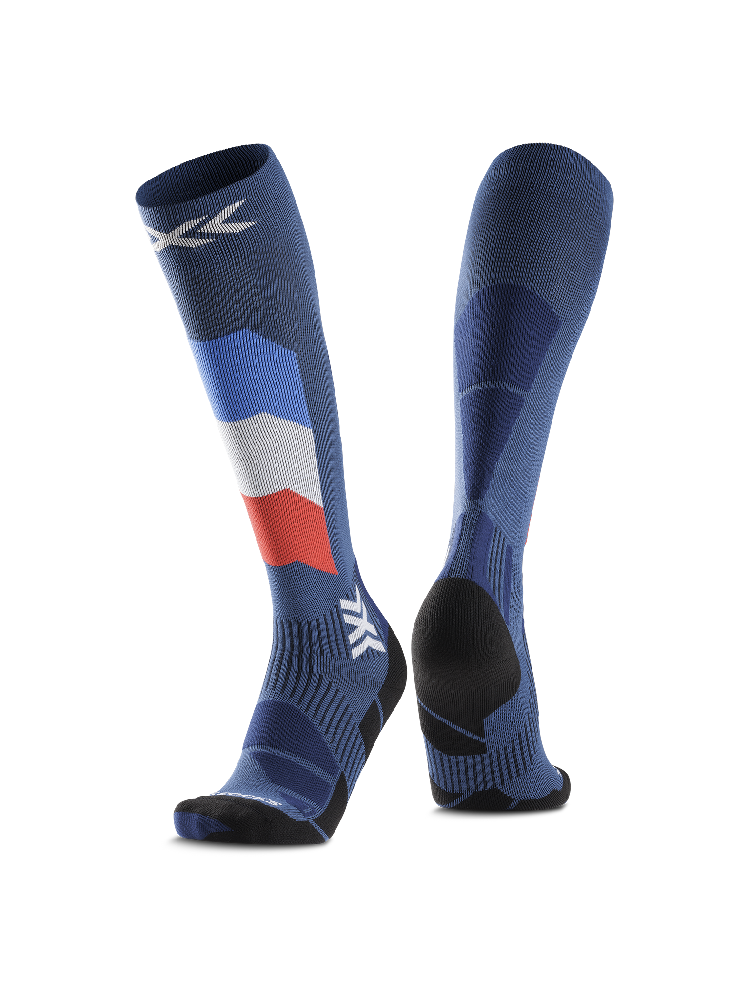 X-SOCKS SKI PERFORM PATRIOT FRANCE OTC - France - Over The Calf - 1 of 4