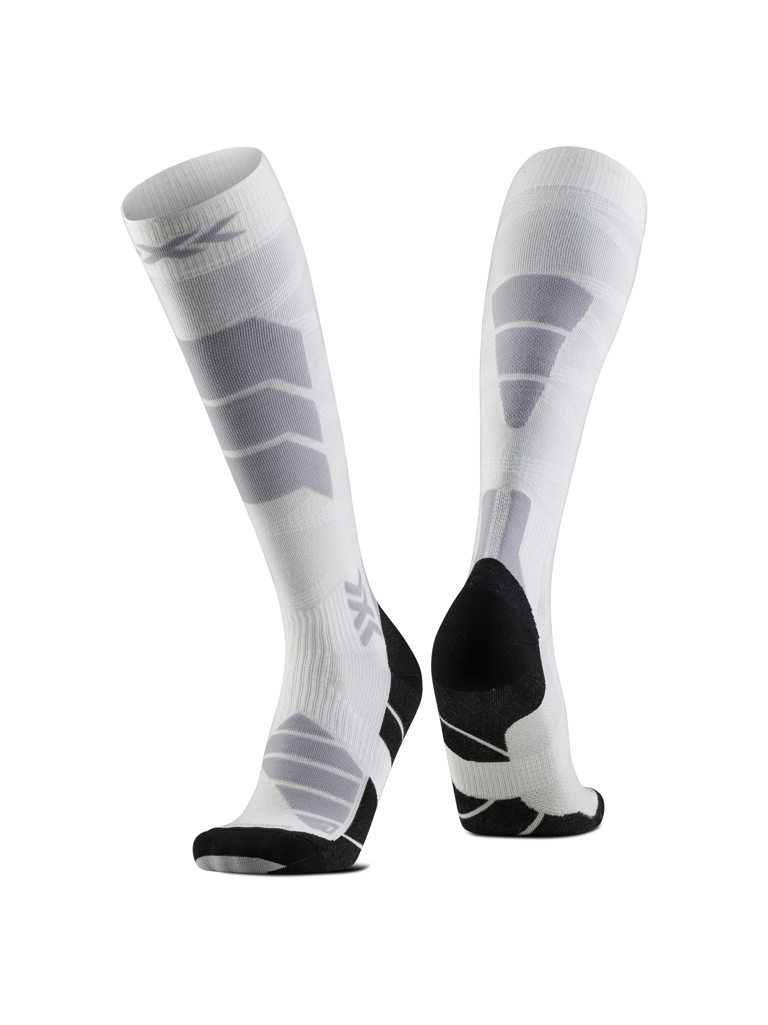 X-SOCKS SKI EXPERT CASHMERE OTC - X White Grey - Over The Calf - 1 of 1