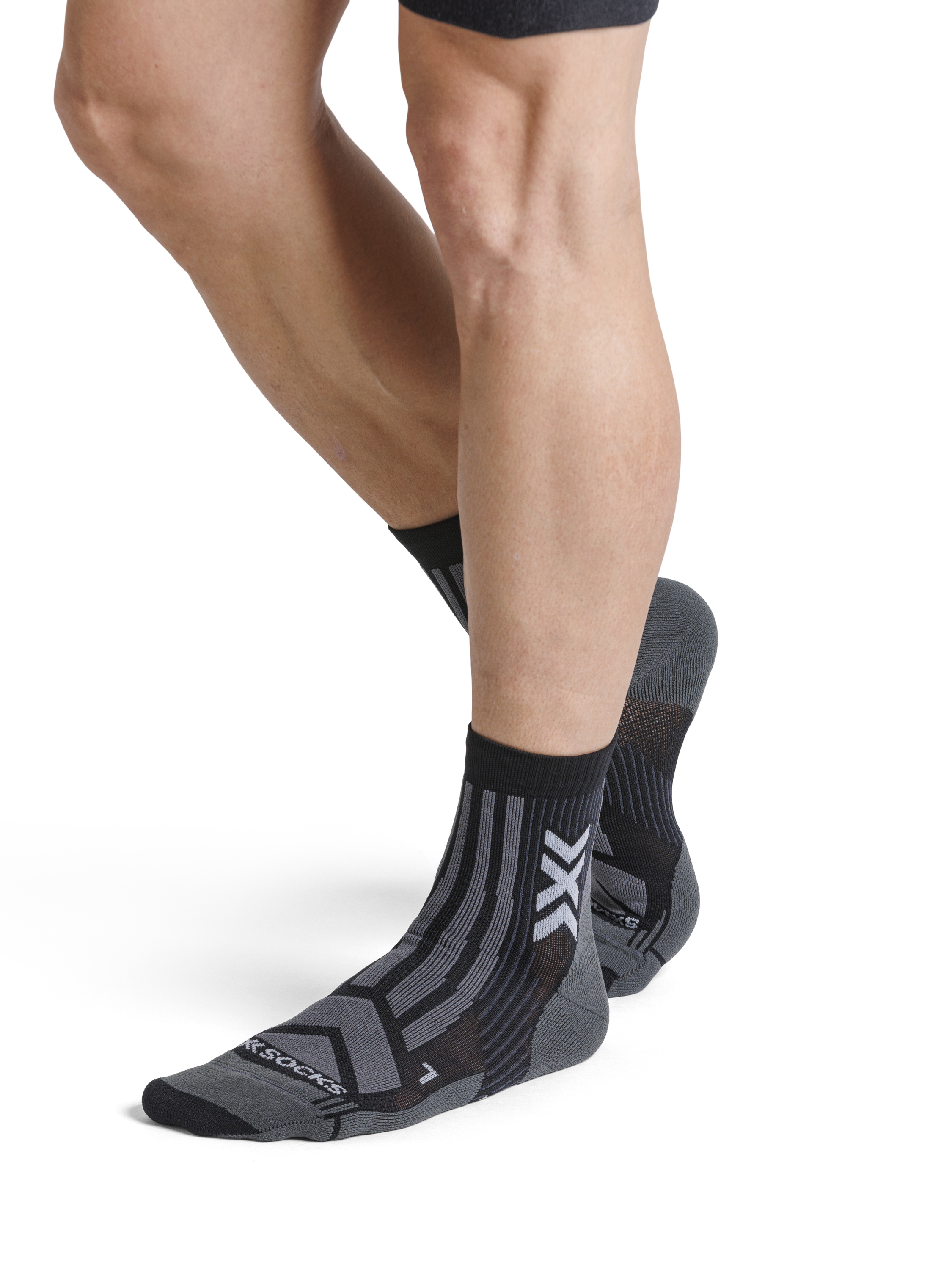 X-SOCKS TREKKING PERFORM ANKLE - Black Charcoal - Ankle - 3 of 5