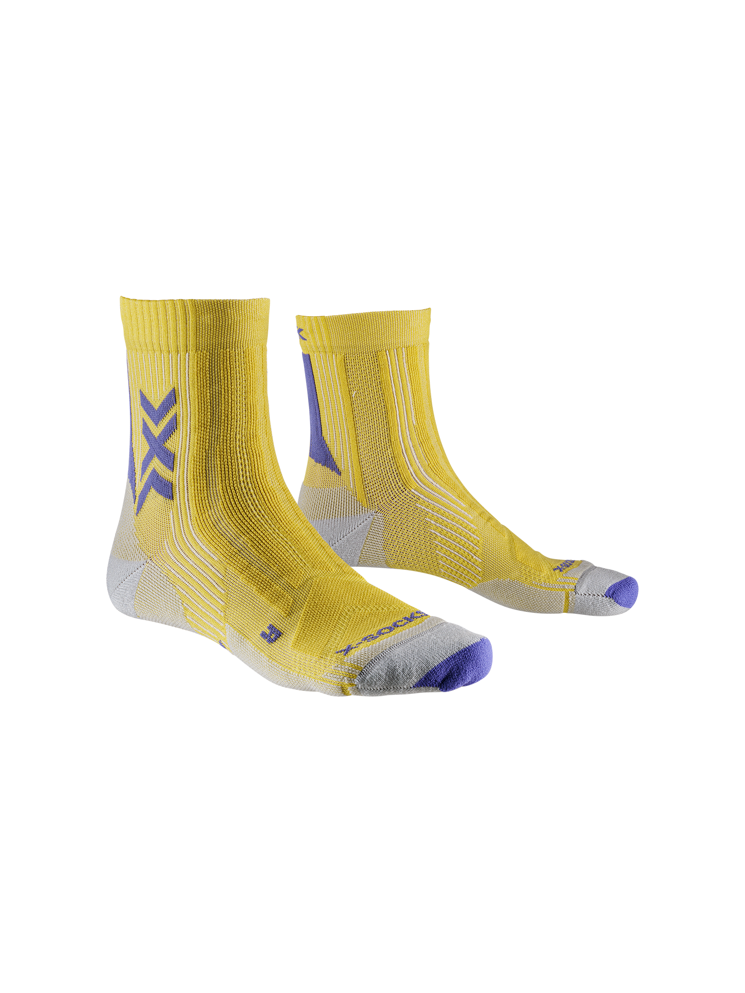 X-SOCKS TREKKING PERFORM ANKLE - Flax Gold Amethyst - Ankle - 5 of 5