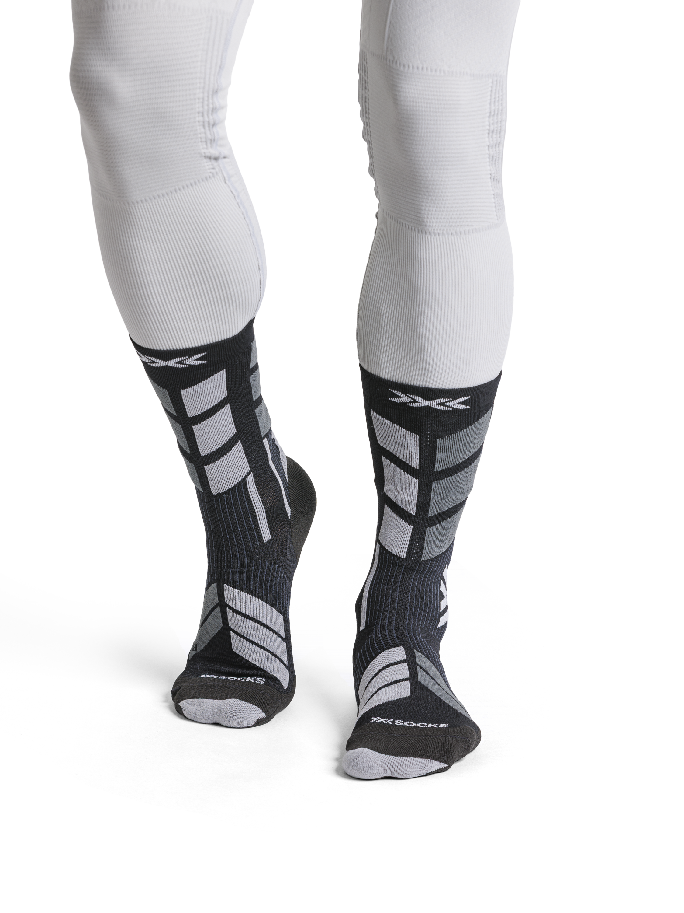 X-SOCKS X-COUNTRY PERFORM CREW - X Black Light Grey - Crew - 6 of 8