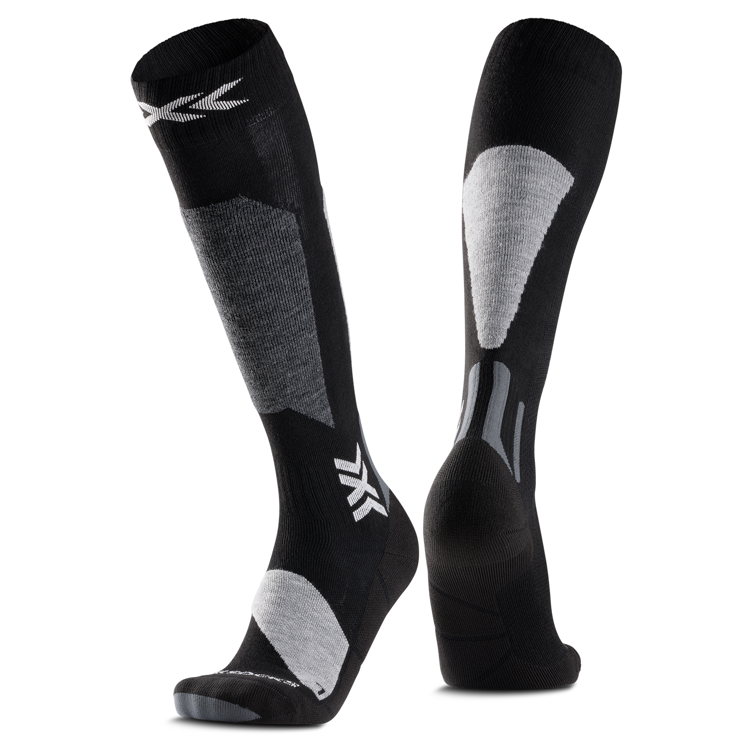 X-SOCKS SKI DISCOVER OTC - X Black Light Grey - Over The Calf - 13 of 17