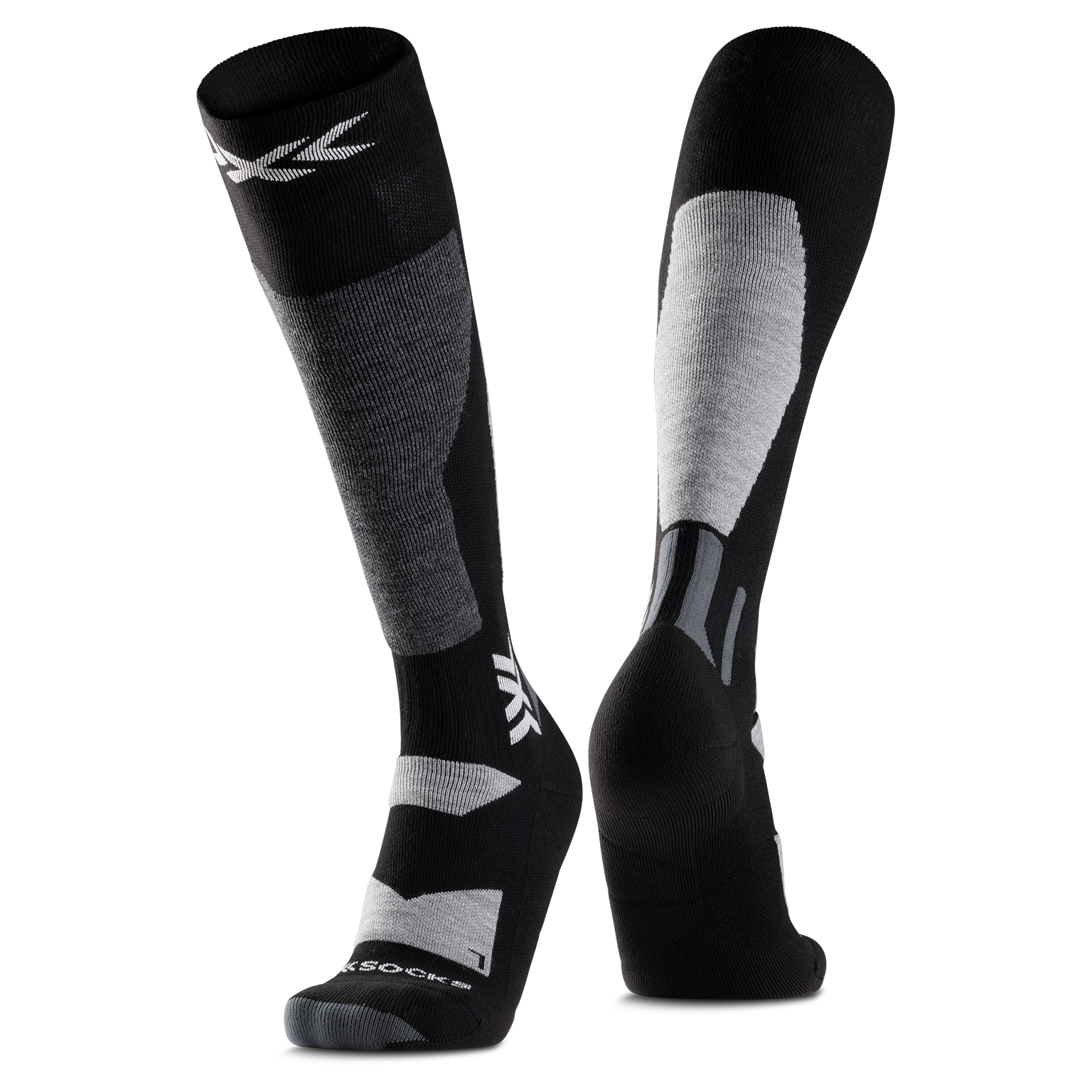 X-SOCKS SNOWBOARD DISCOVER OTC - X Black Light Grey - Over The Calf - 13 of 17