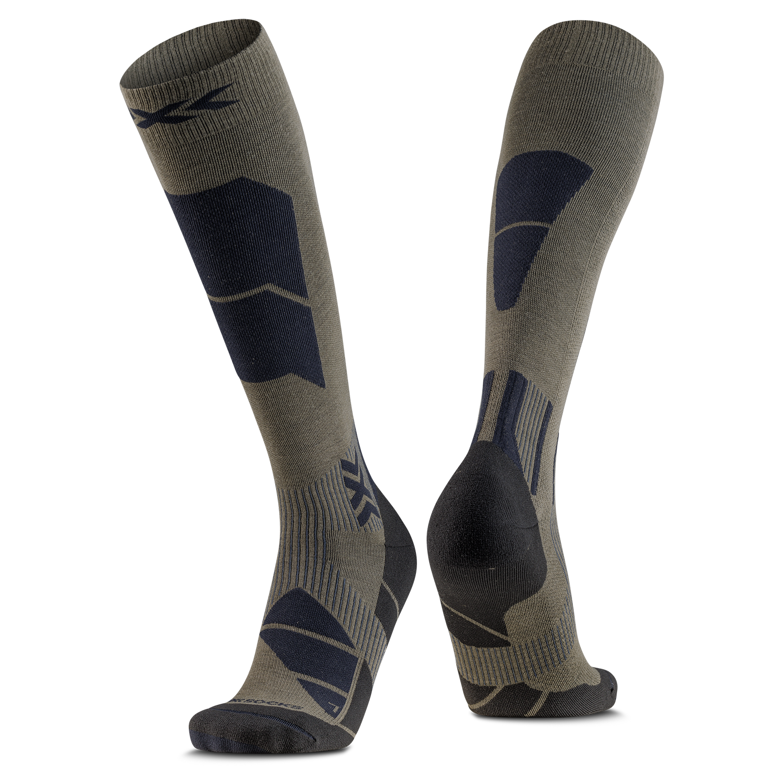 X-SOCKS SKI PERFORM MERINO OTC - Sand - Over The Calf - 17 of 20