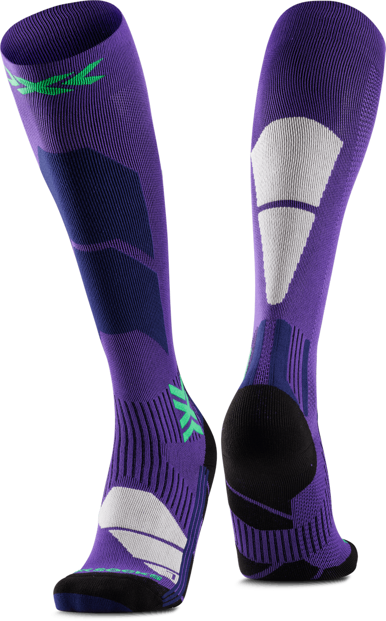 Purple nike football socks sales
