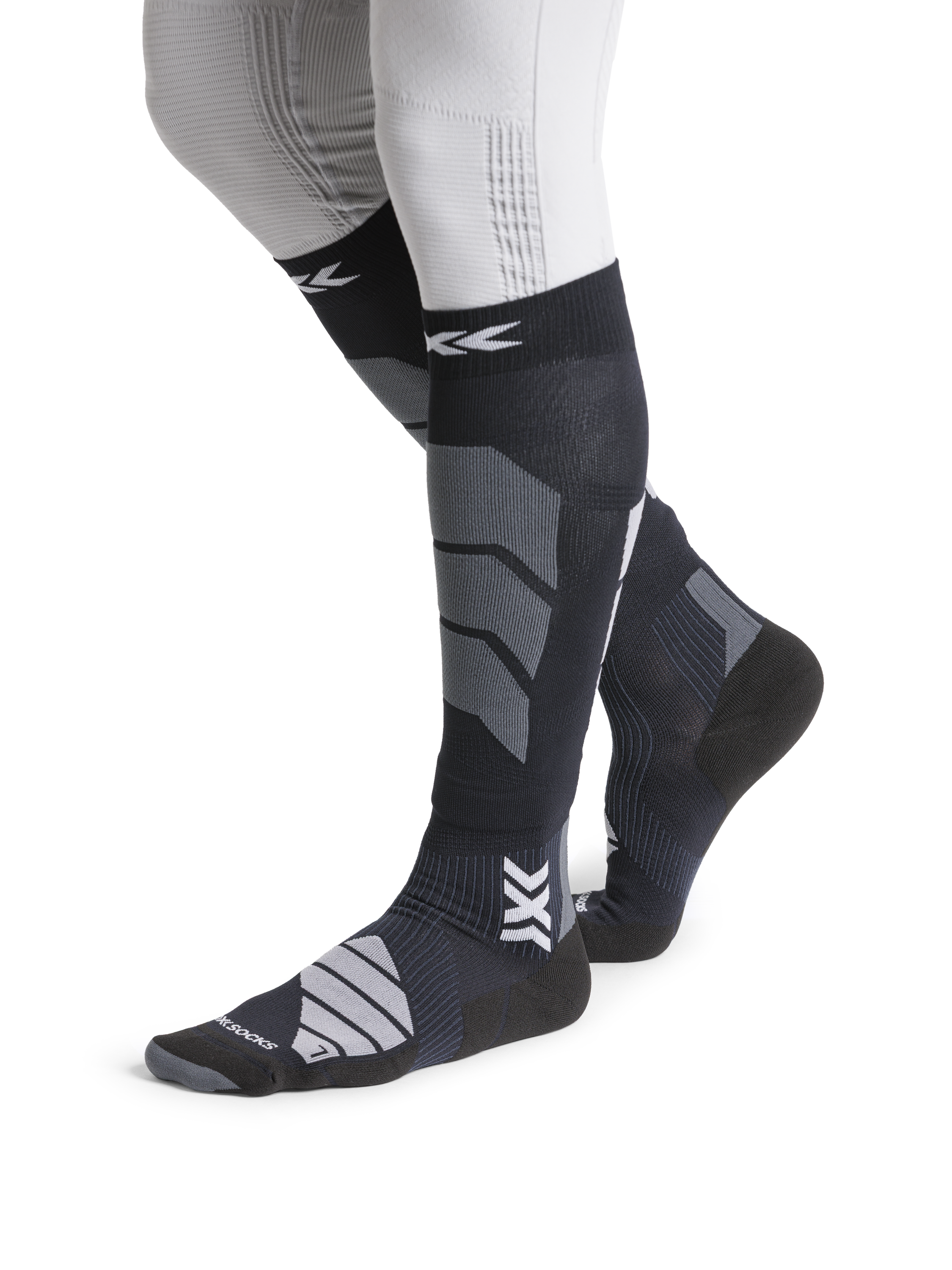 X-SOCKS SKI EXPERT LIGHT OTC - X Black Light Grey - Over The Calf - 4 of 4