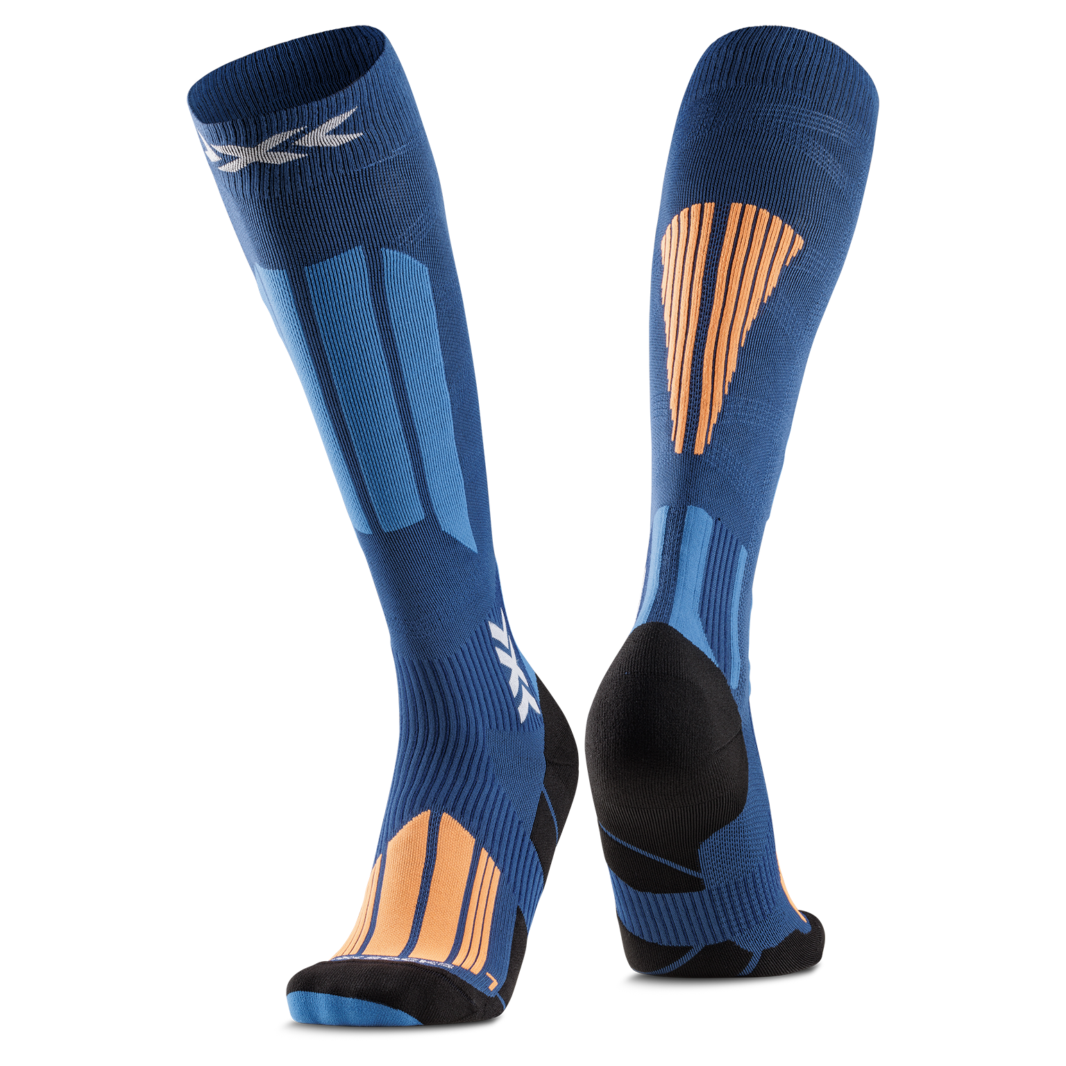 X-SOCKS SKI TOURING EXPERT OTC - Marine Orange - Over The Calf - 1 of 5