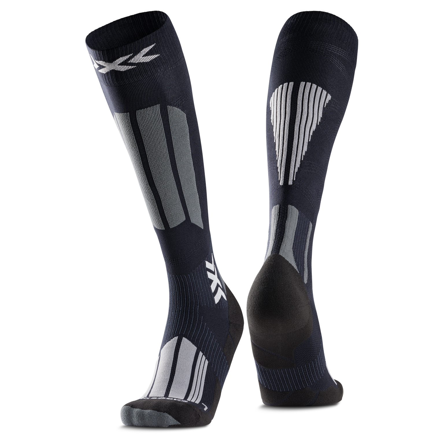 X-SOCKS SKI TOURING EXPERT OTC - X Black Light Grey - Over The Calf - 5 of 5