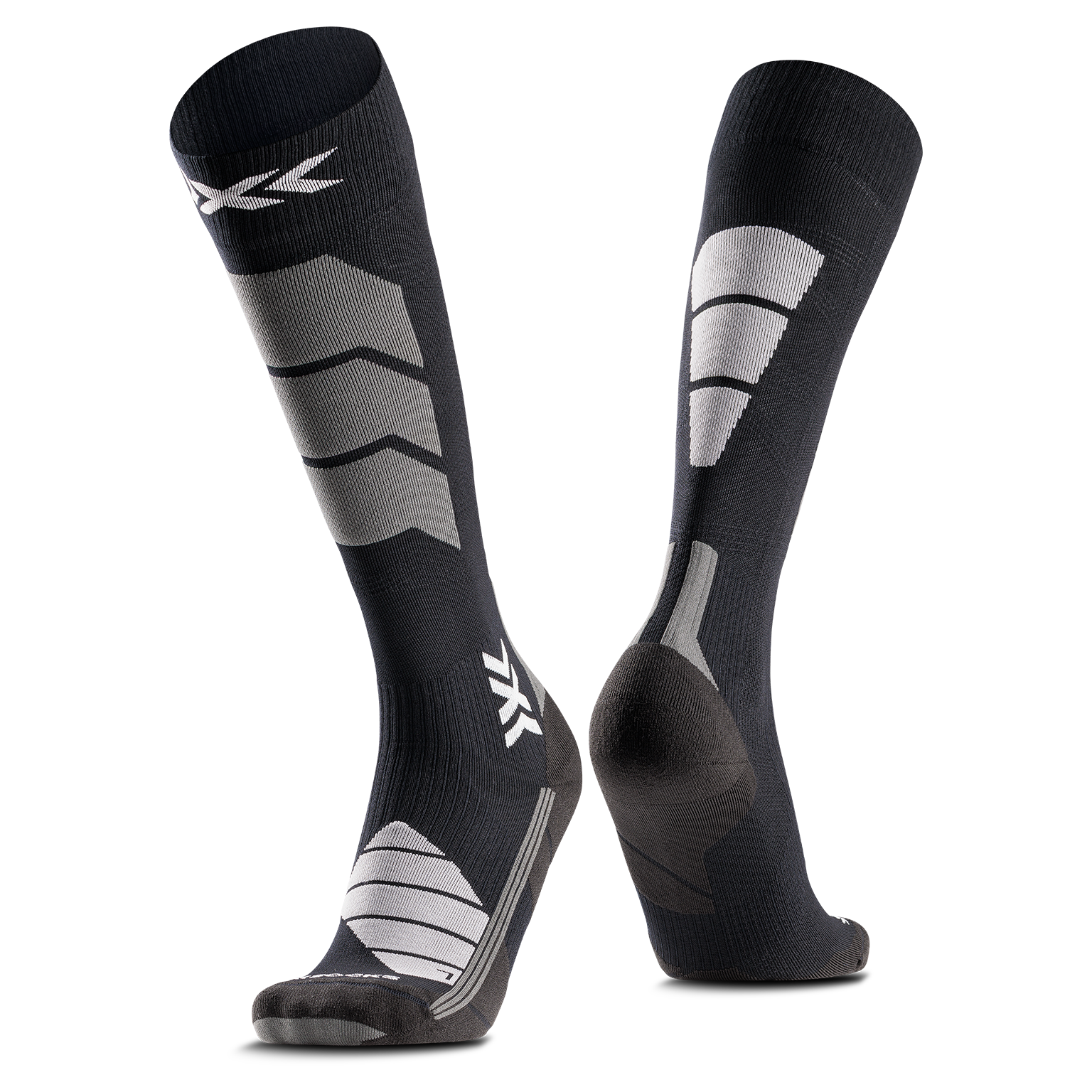 X-SOCKS SKI EXPERT OTC WMN - X Black Light Grey - Over The Calf - 2 of 5