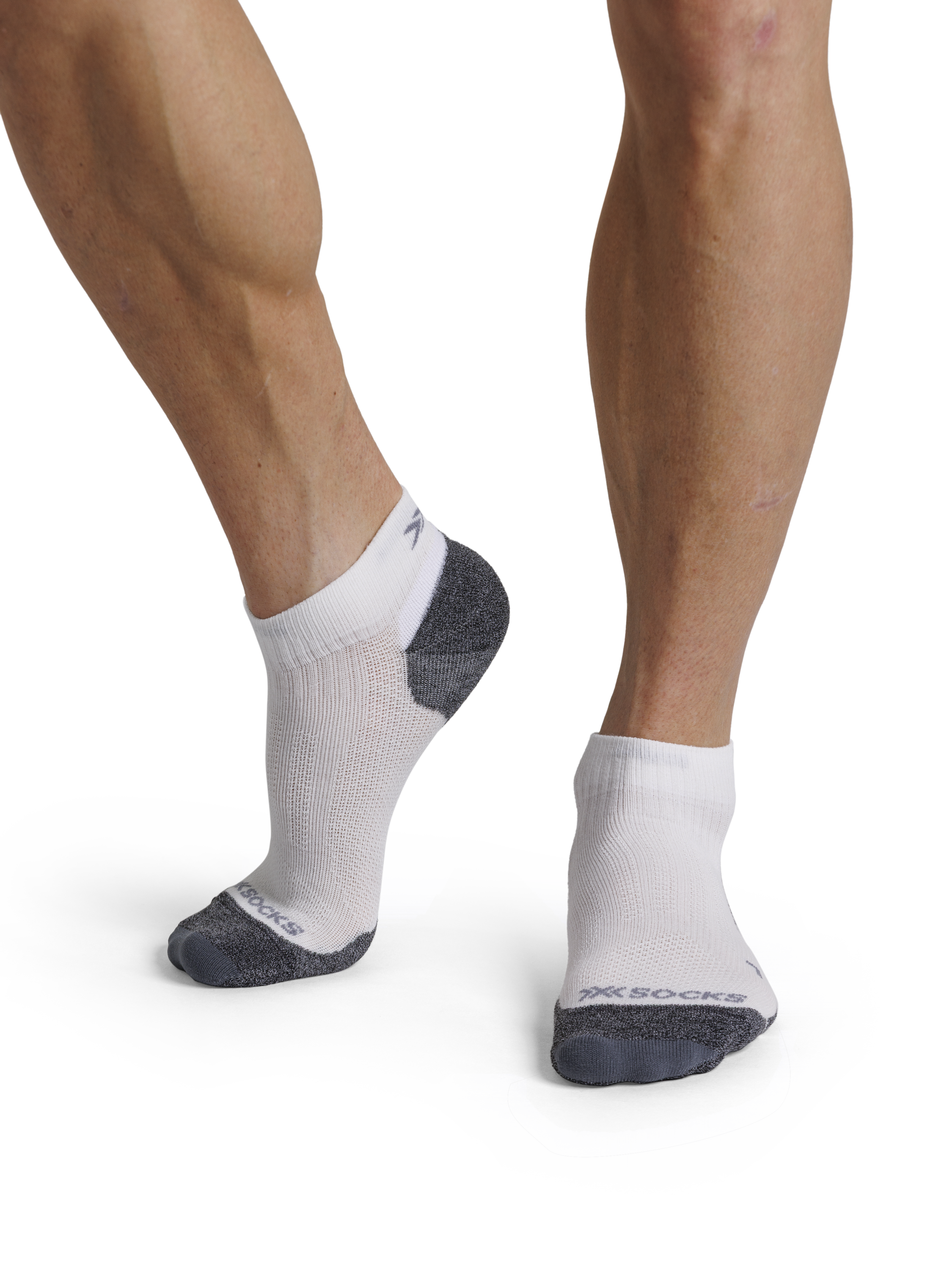 X-SOCKS CORE NATURAL LOW CUT - Arctic White Pearl Grey - Low Cut - 3 of 9