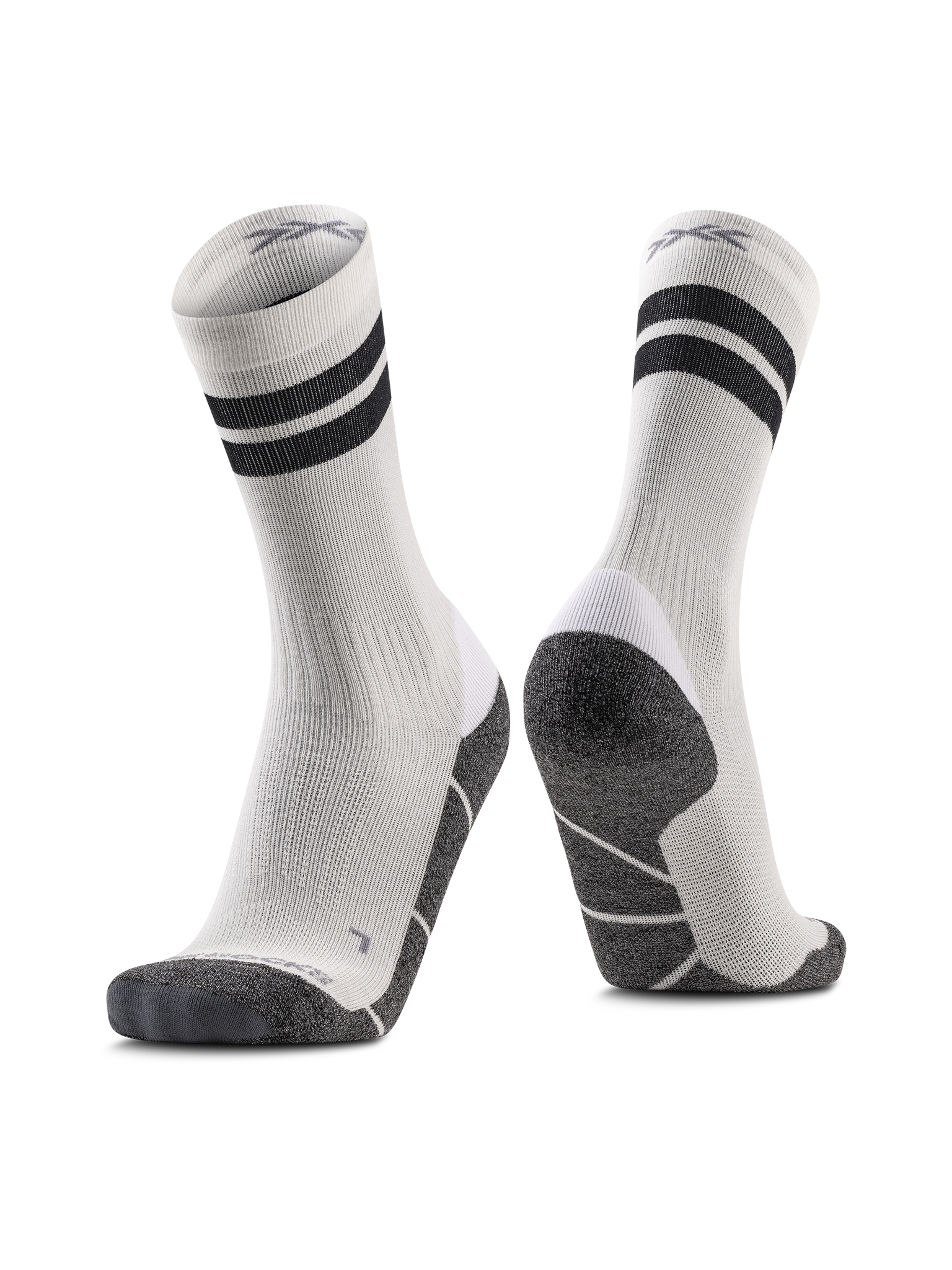 X-SOCKS CORE NATURAL GRAPHICS CREW - Arctic White Pearl Grey - Crew - 5 of 9