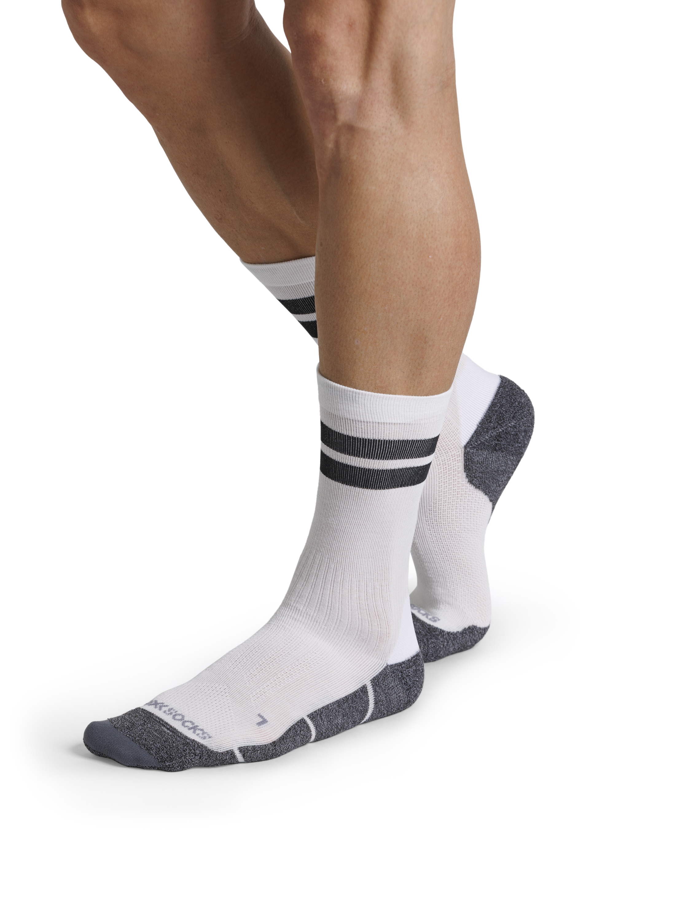 X-SOCKS CORE NATURAL GRAPHICS CREW - Arctic White Pearl Grey - Crew - 7 of 9