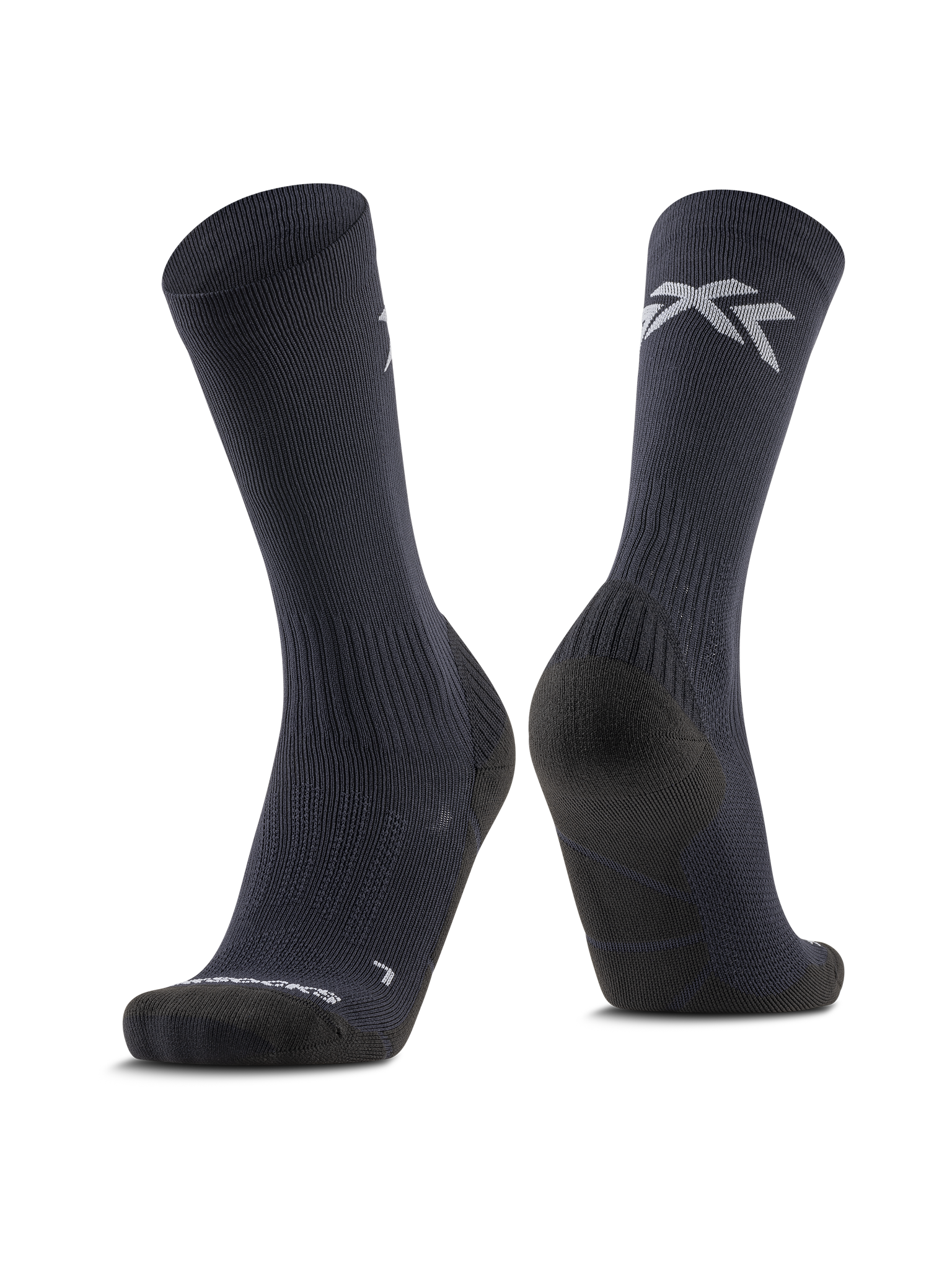 X-SOCKS CORE SPORT GRAPHICS CREW - Opal Black Arctic White - Crew - 2 of 9
