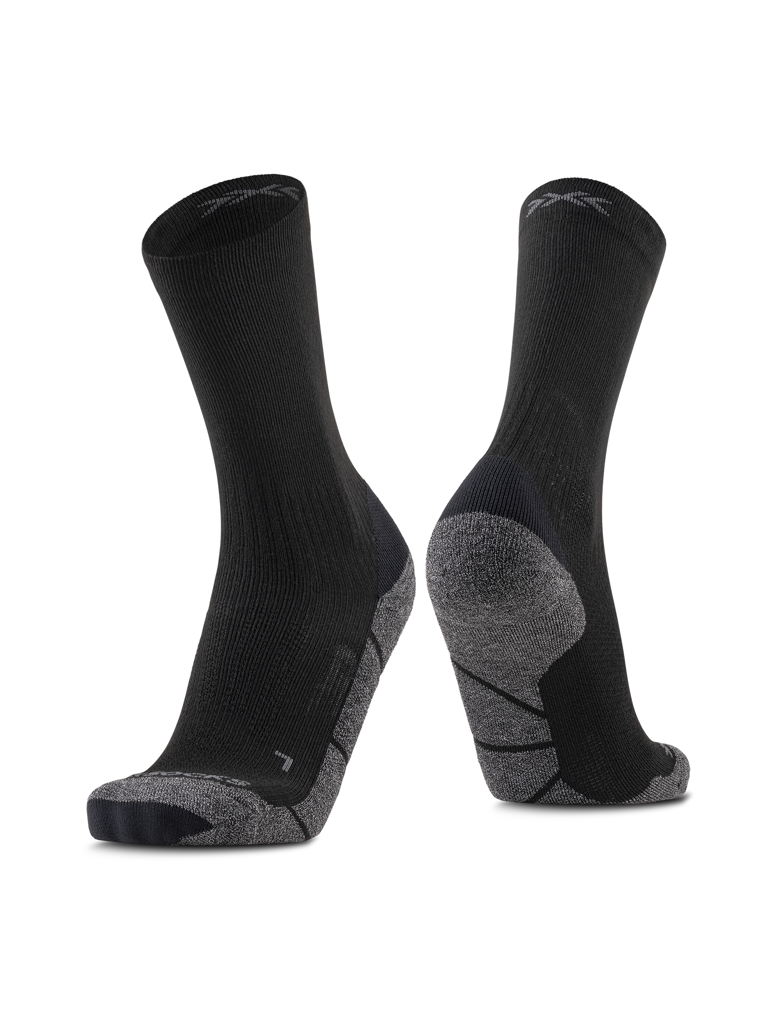 X-SOCKS CORE NATURAL CREW - Black Charcoal - Crew - 5 of 9