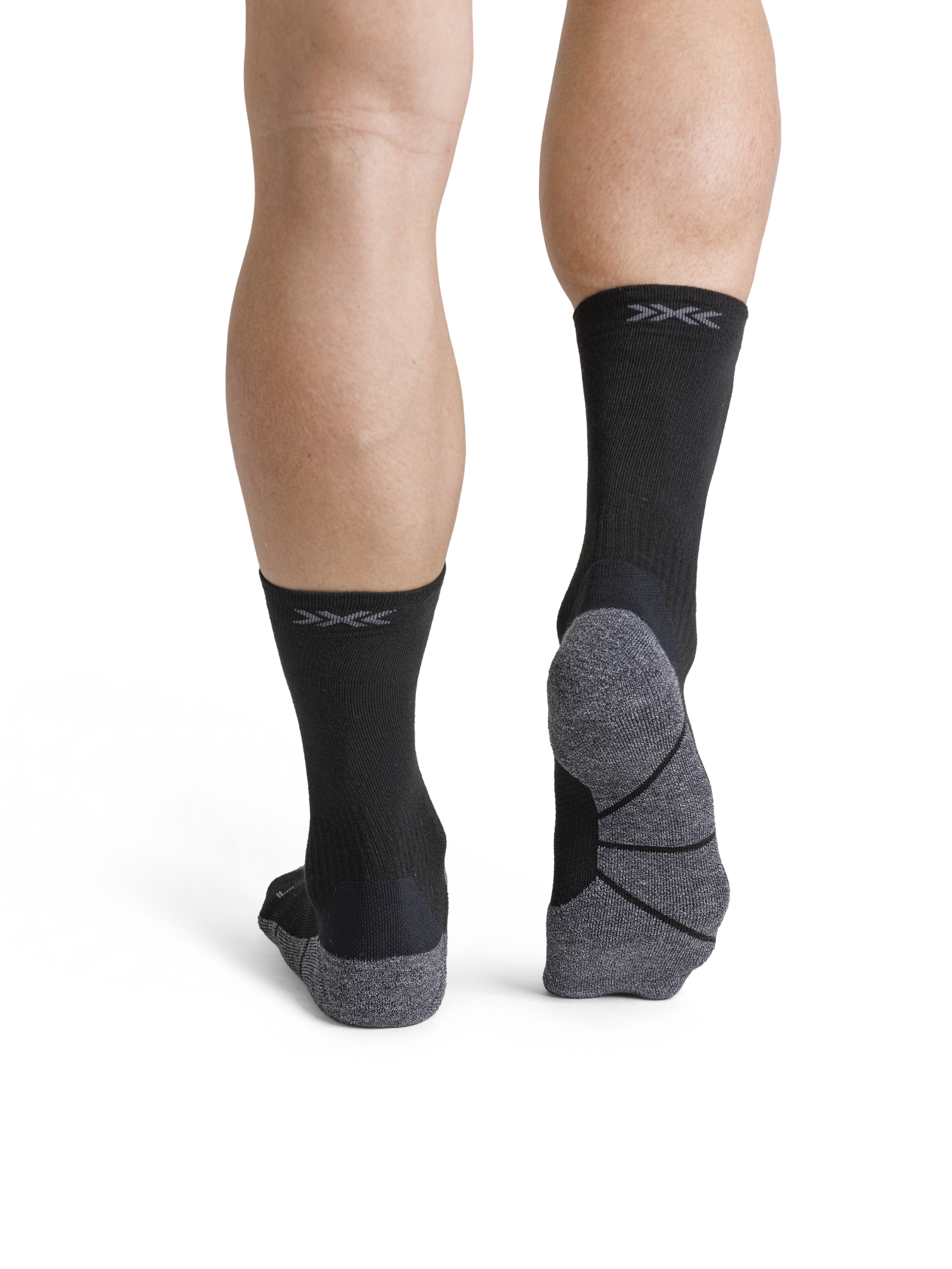 X-SOCKS CORE NATURAL CREW - Black Charcoal - Crew - 8 of 9