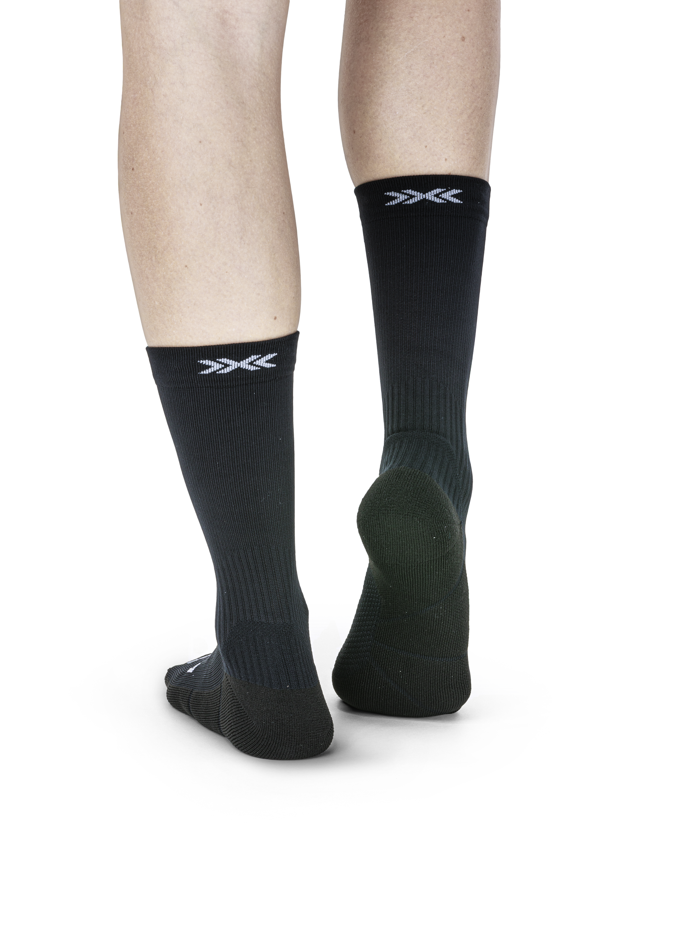 X-SOCKS CORE SPORT CREW - Opal Black Arctic White - Crew - 4 of 9