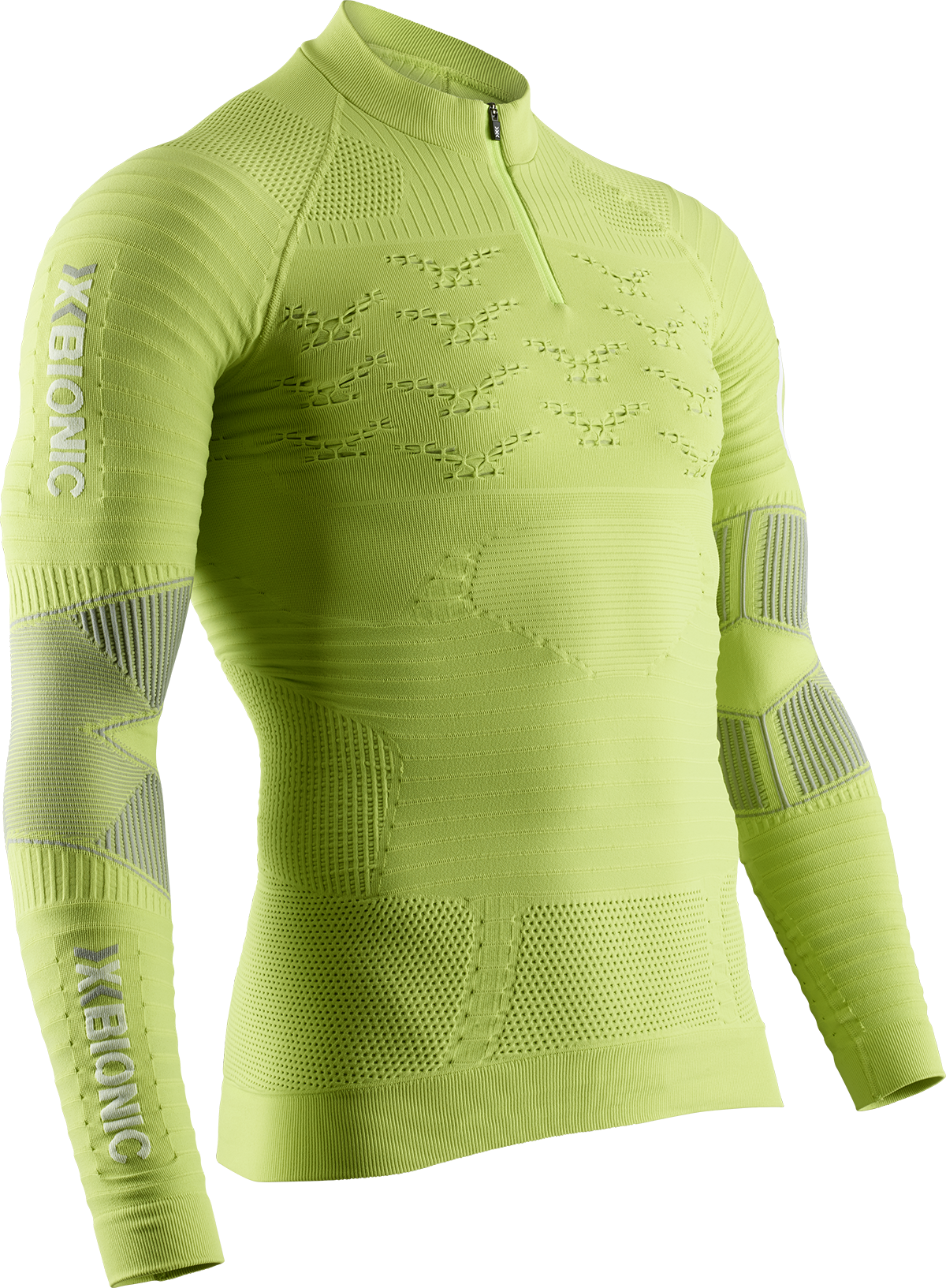 X-BIONIC® EFFEKTOR 4.0 TRAIL RUNNING HALF ZIP LG SL MEN