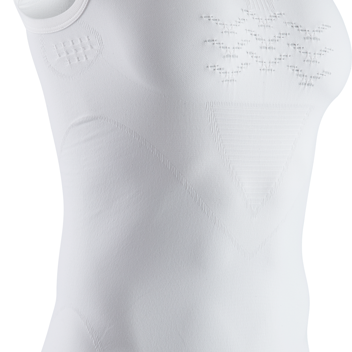 X-BIONIC ENERGIZER 4.0 LT SINGLET WMN - Arctic White Dolomite Grey - Tanks - 3 of 4