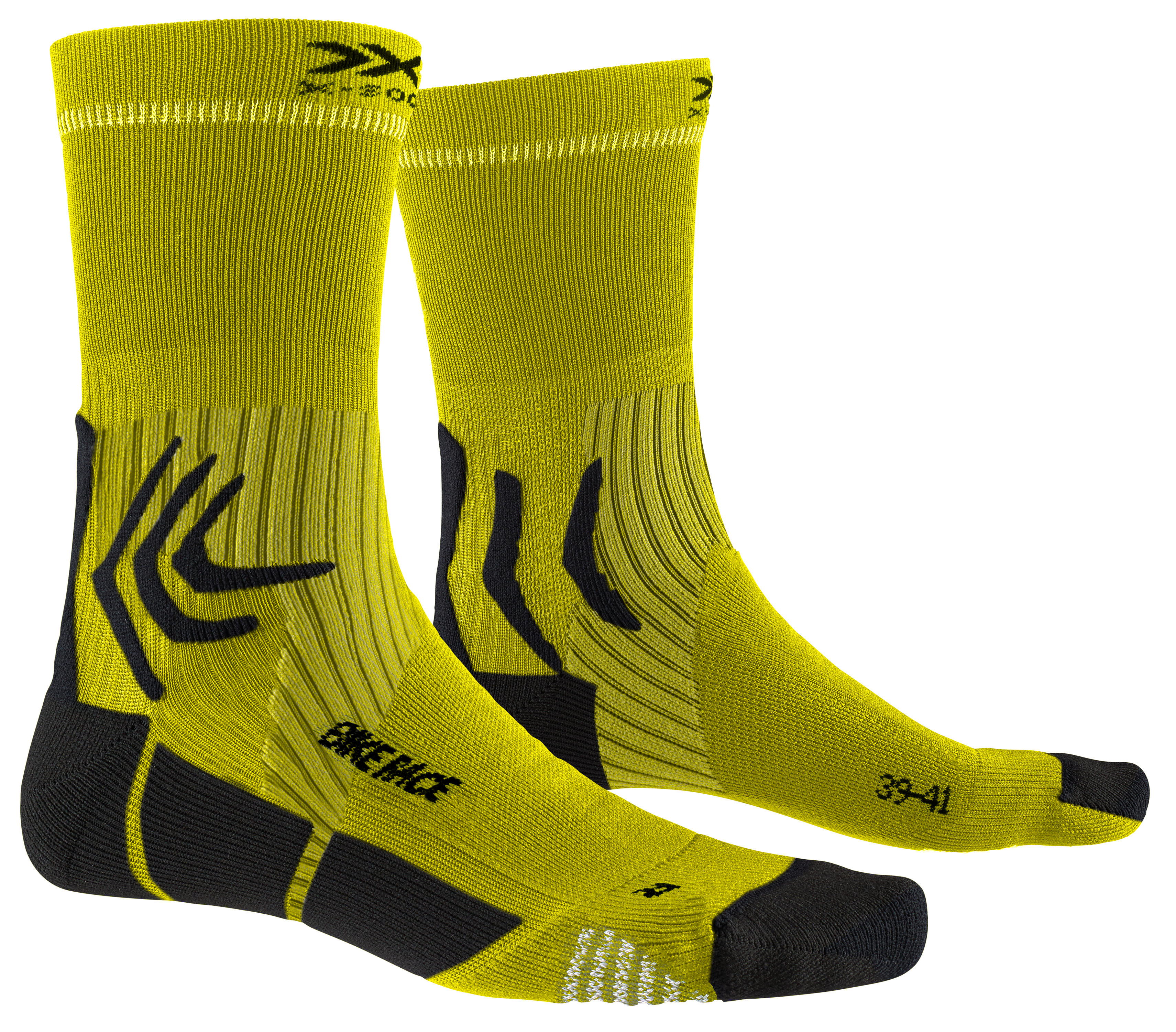 X-SOCKS BIKE RACE 4.0 - Arctic White Dot Stripe - Crew - 5 of 5